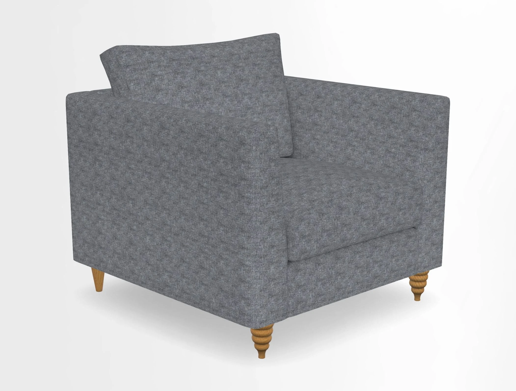 Saltdean chair in Two Tone Plain Biscuit