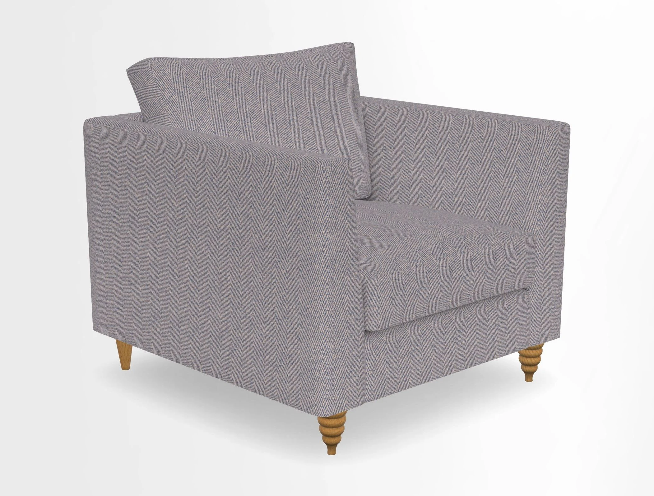 Saltdean chair in Two Tone Plain Biscuit