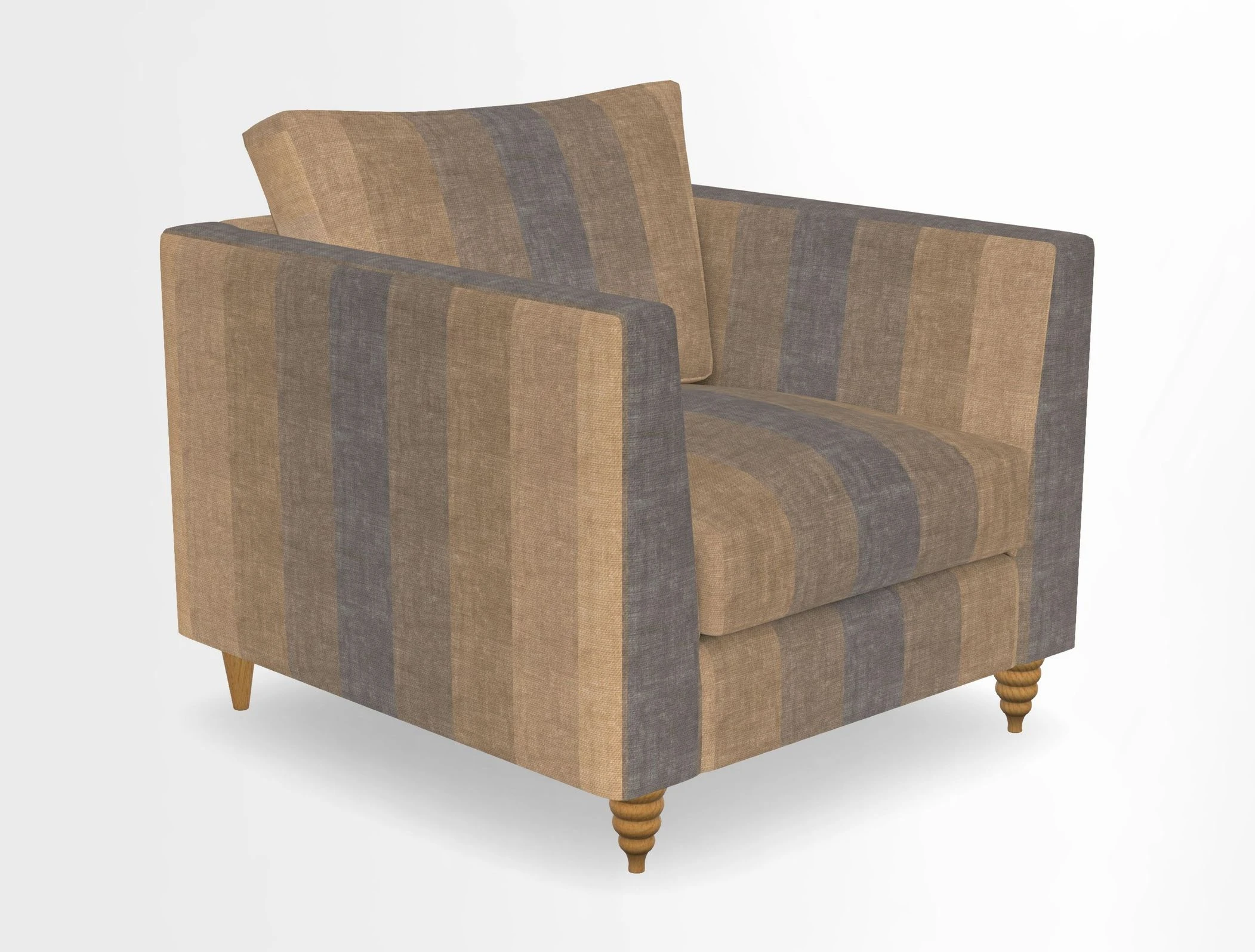 Saltdean chair in Two Tone Plain Biscuit