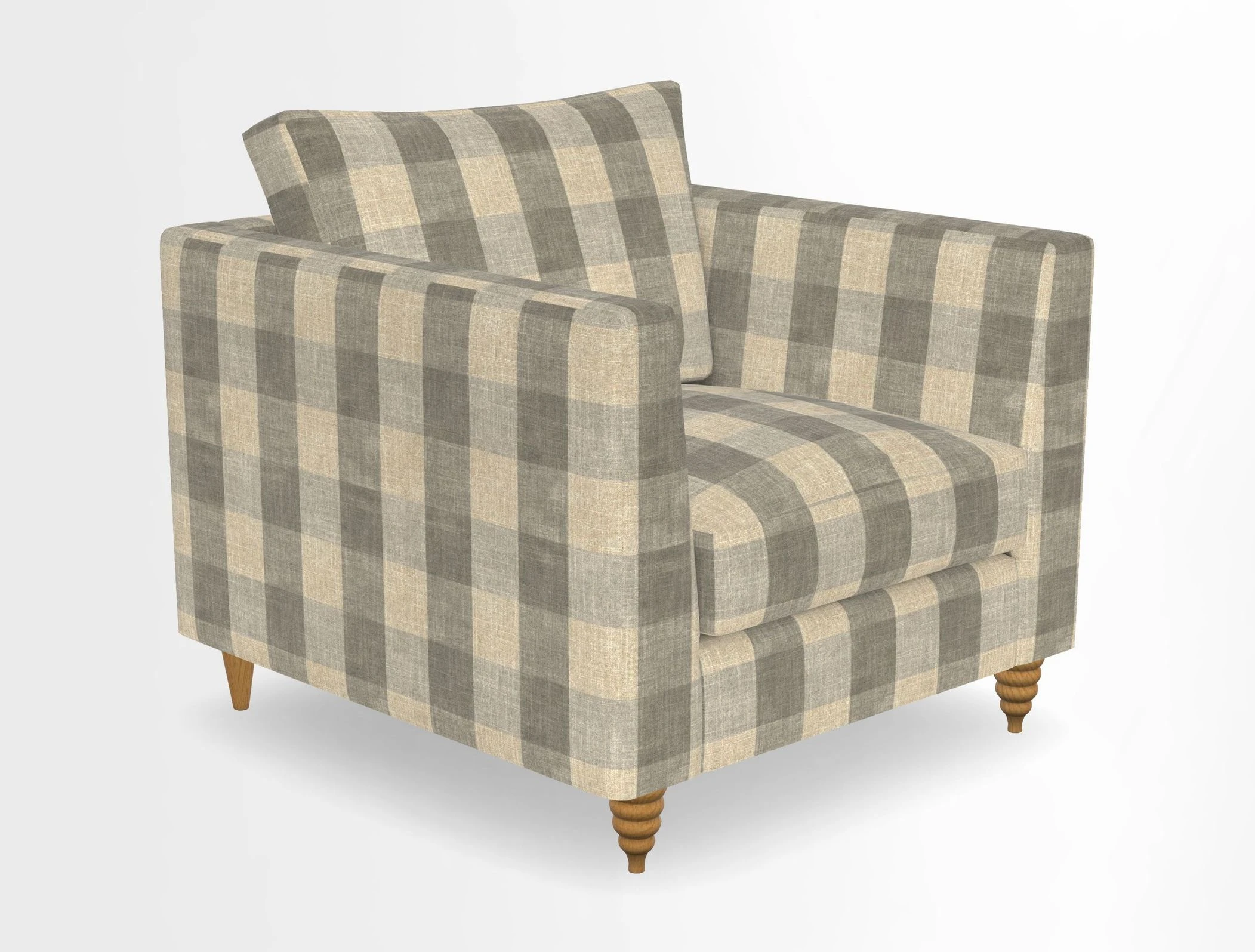 Saltdean chair in Two Tone Plain Biscuit