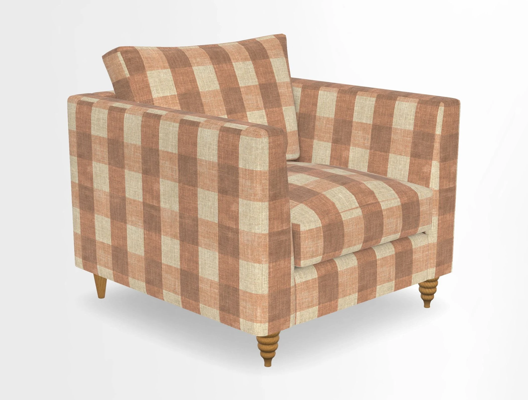 Saltdean chair in Two Tone Plain Biscuit