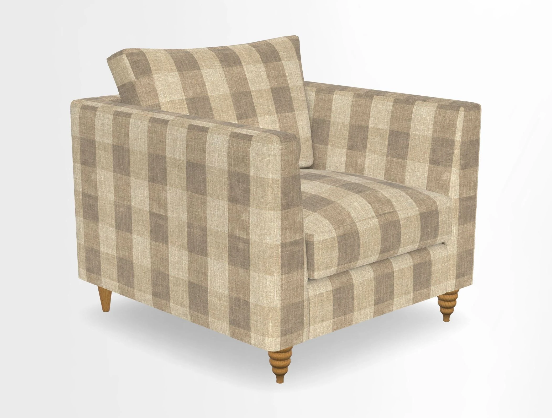 Saltdean chair in Two Tone Plain Biscuit