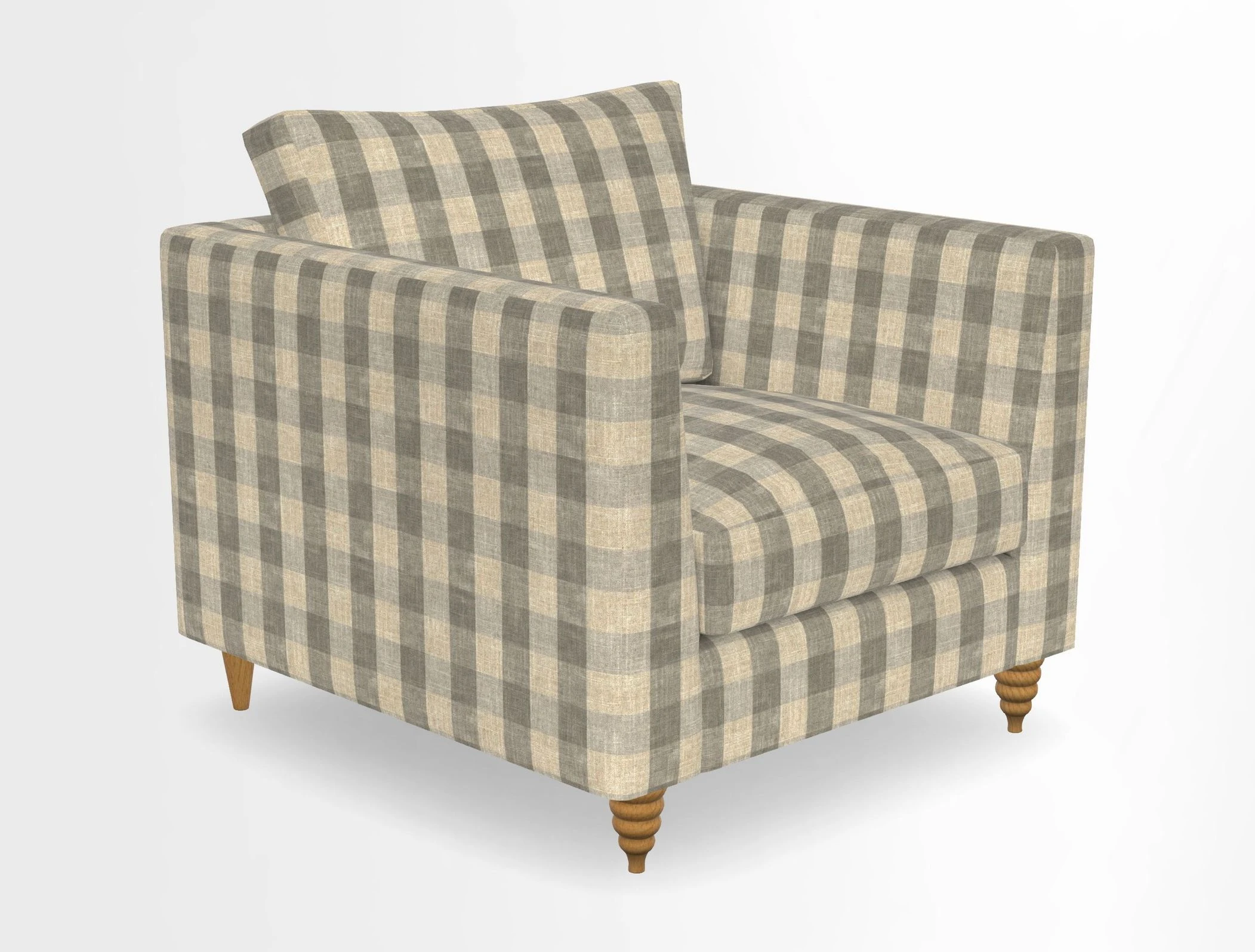 Saltdean chair in Two Tone Plain Biscuit