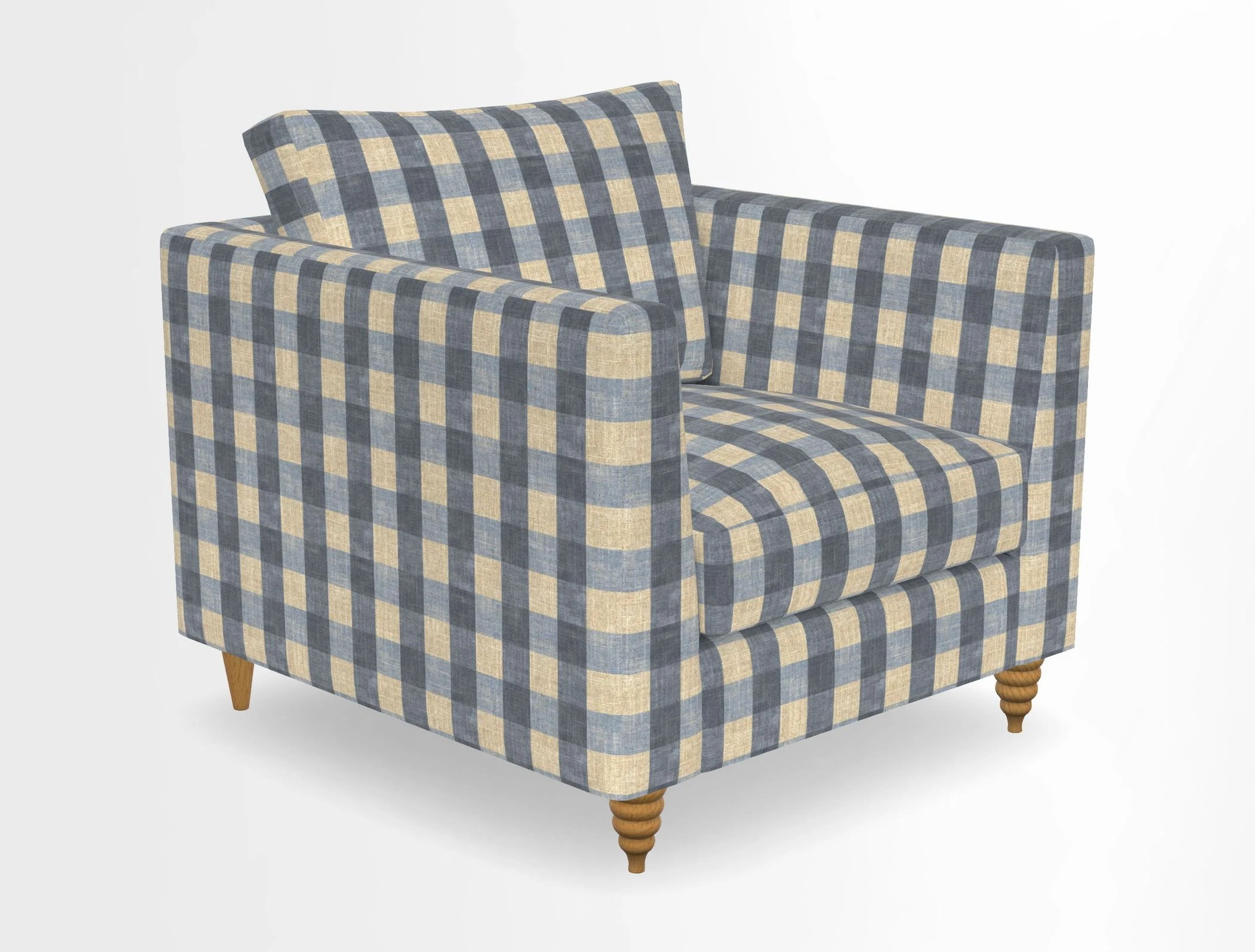 Saltdean chair in Two Tone Plain Biscuit