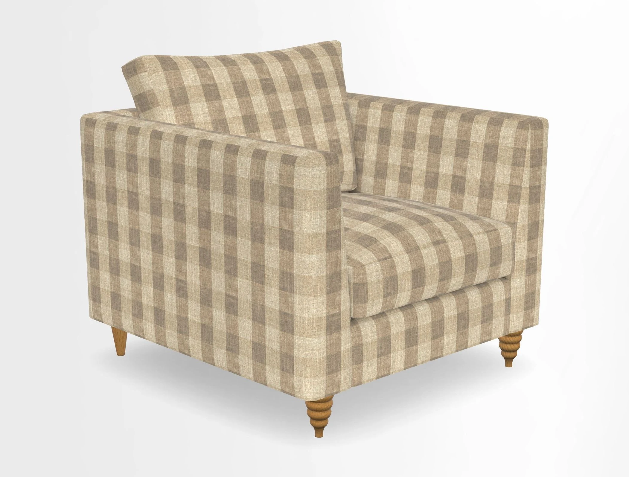 Saltdean chair in Two Tone Plain Biscuit