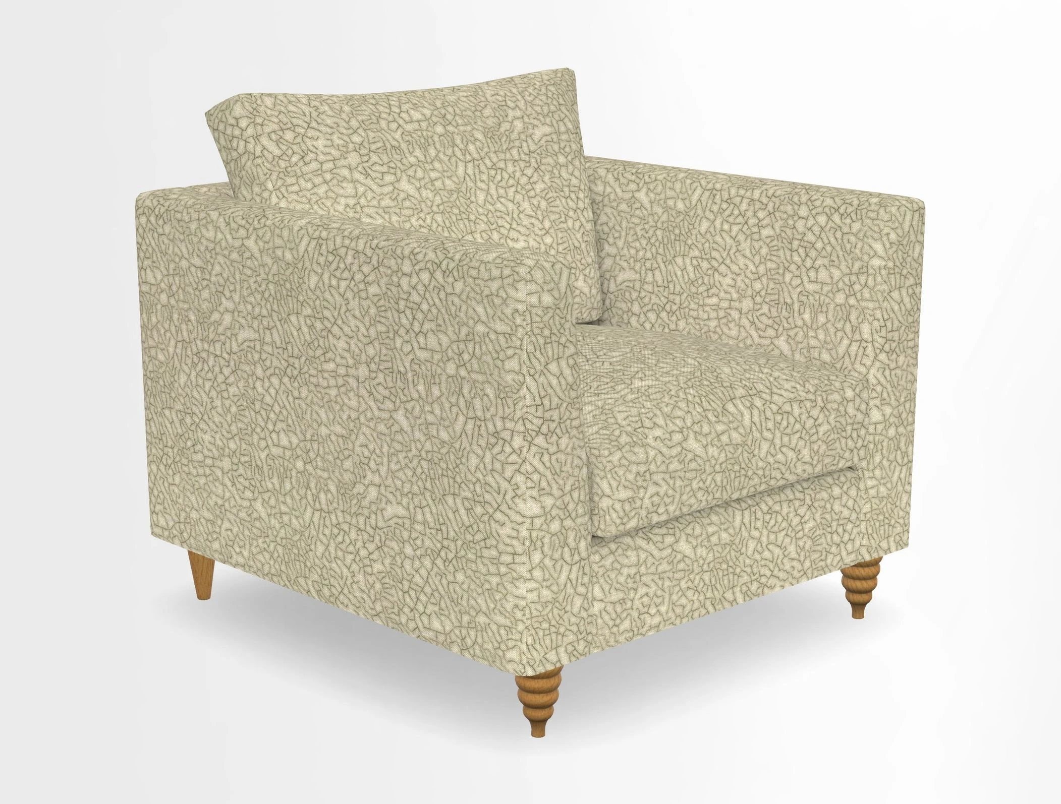 Saltdean chair in Two Tone Plain Biscuit