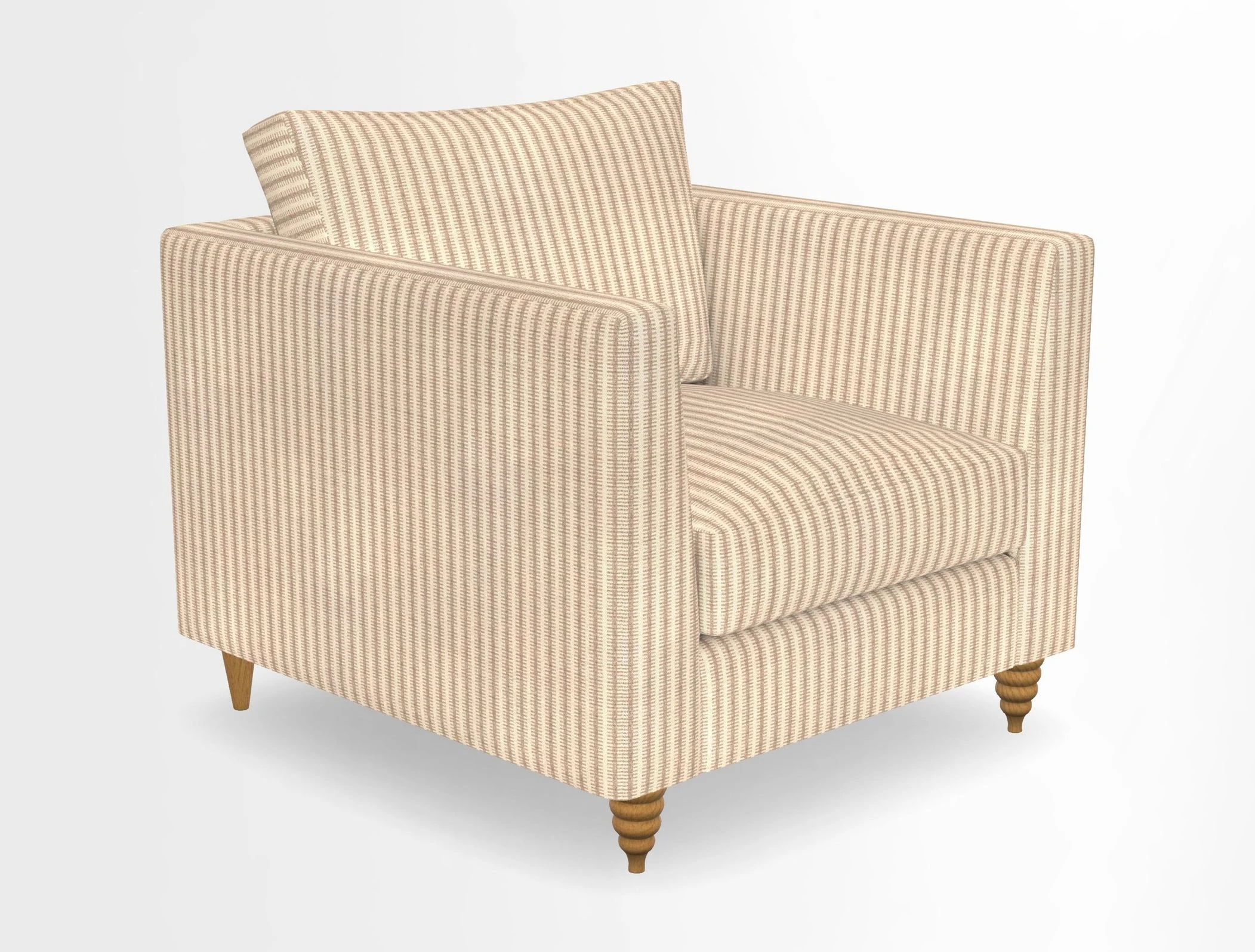 Saltdean chair in Two Tone Plain Biscuit