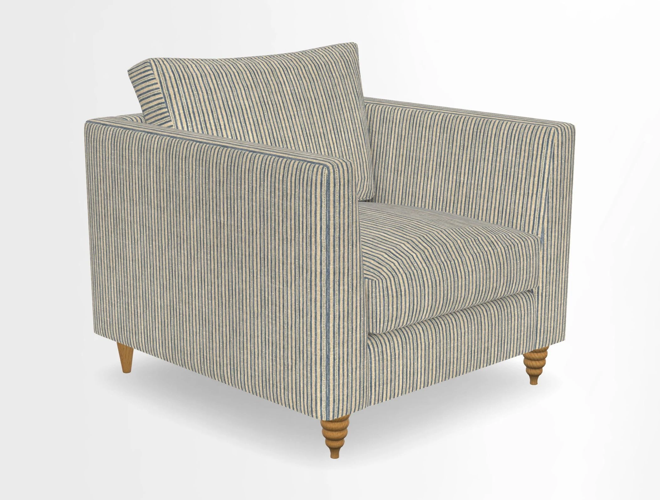 Saltdean chair in Two Tone Plain Biscuit