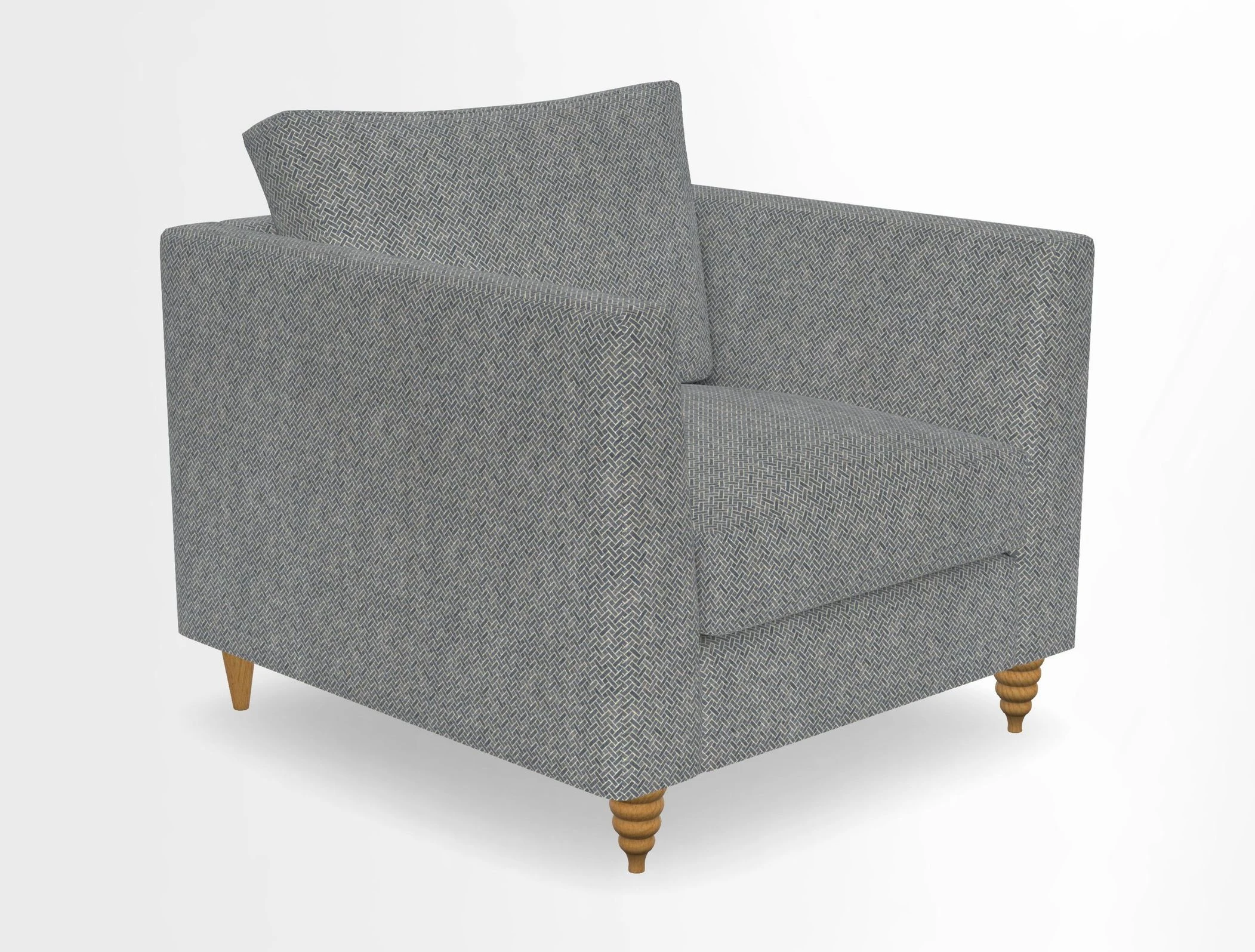 Saltdean chair in Two Tone Plain Biscuit