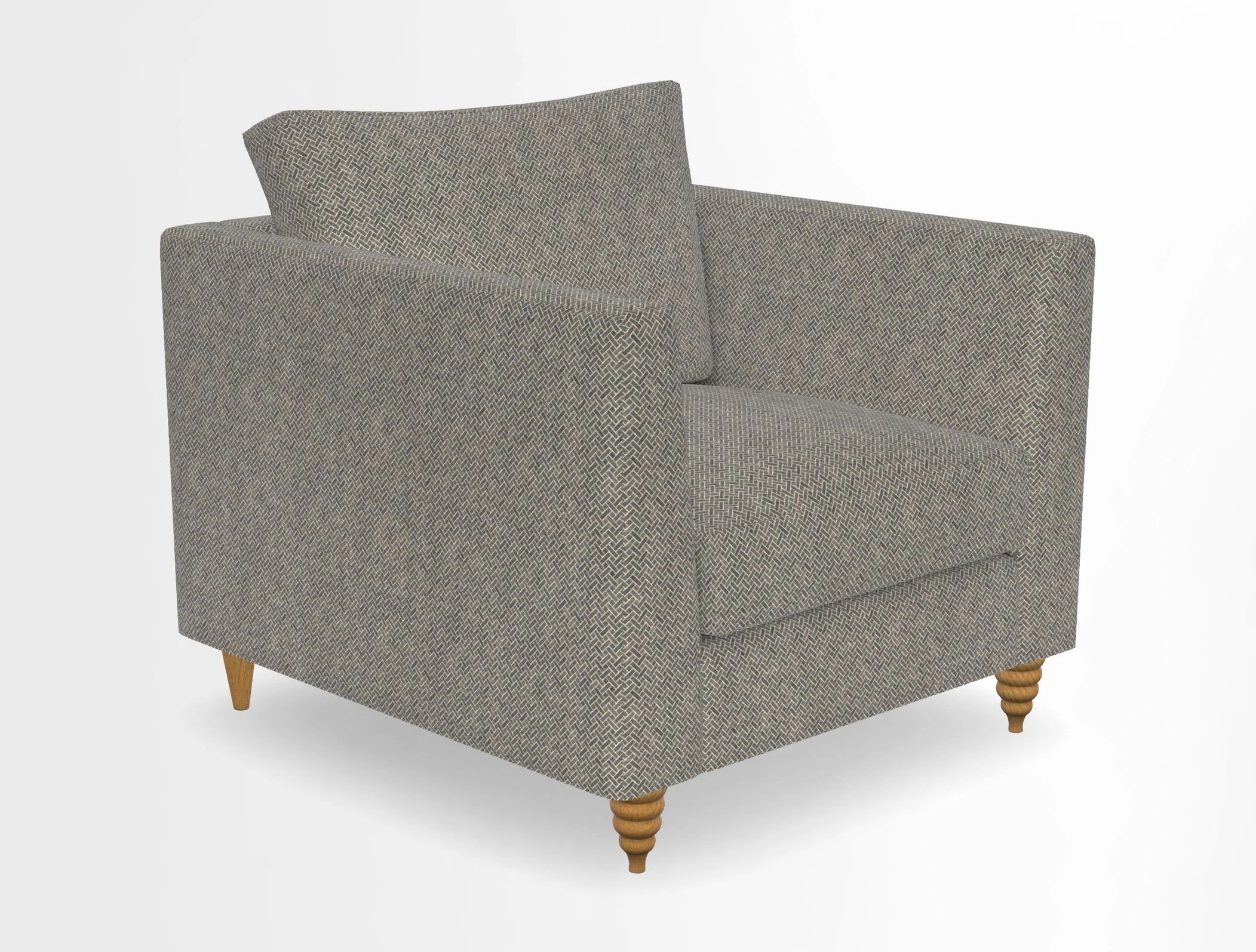 Saltdean chair in Two Tone Plain Biscuit