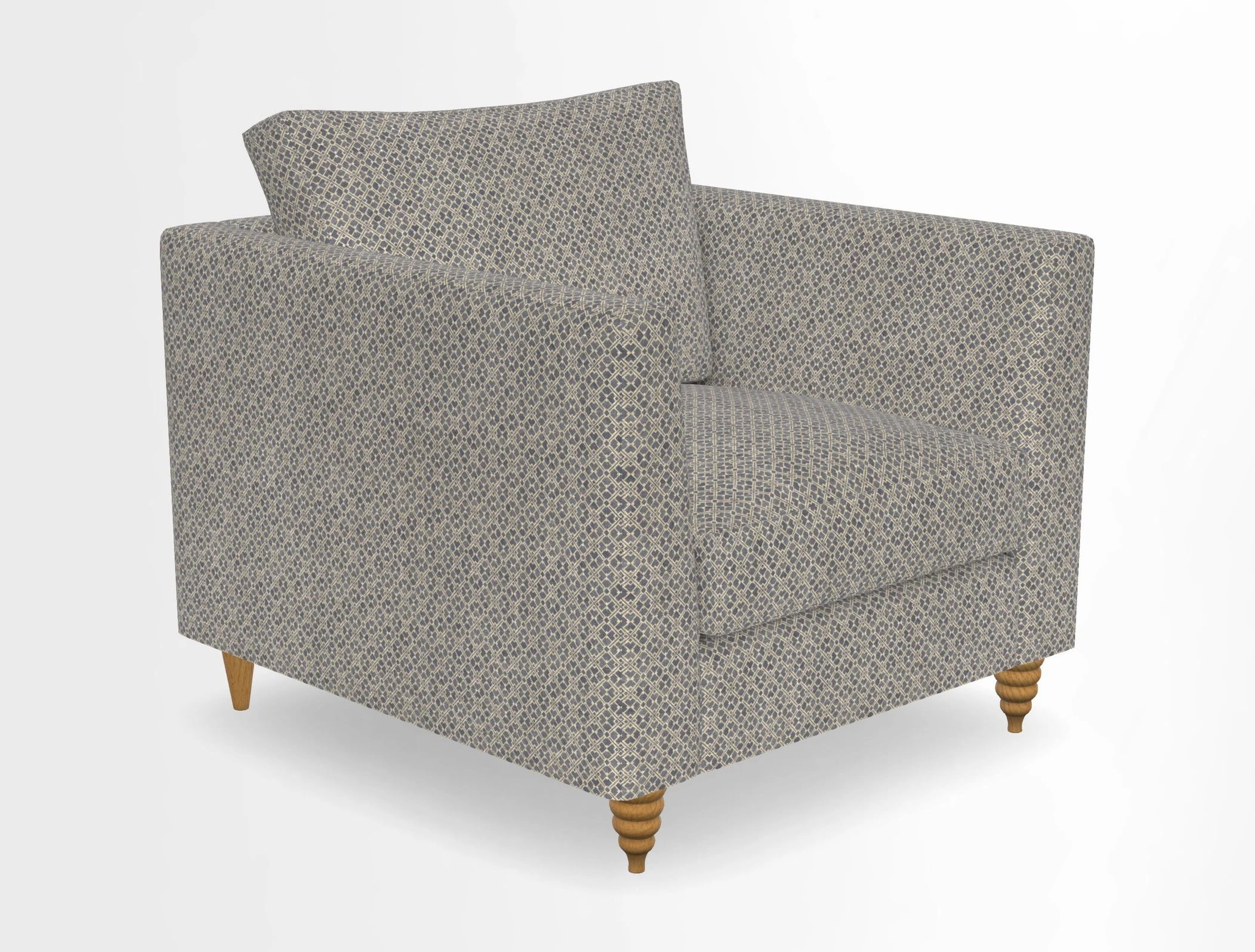 Saltdean chair in Two Tone Plain Biscuit
