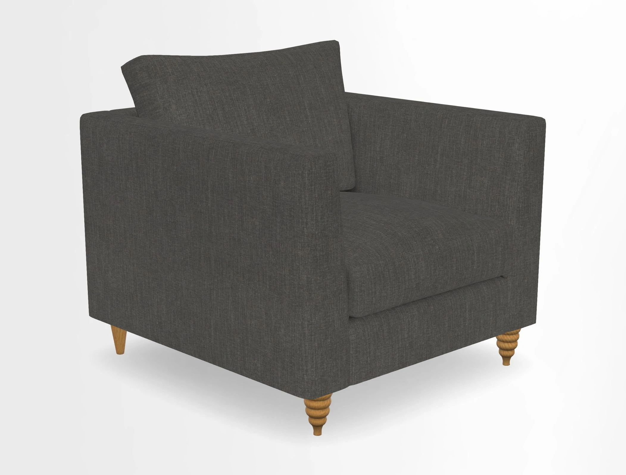 Saltdean chair in Two Tone Plain Biscuit