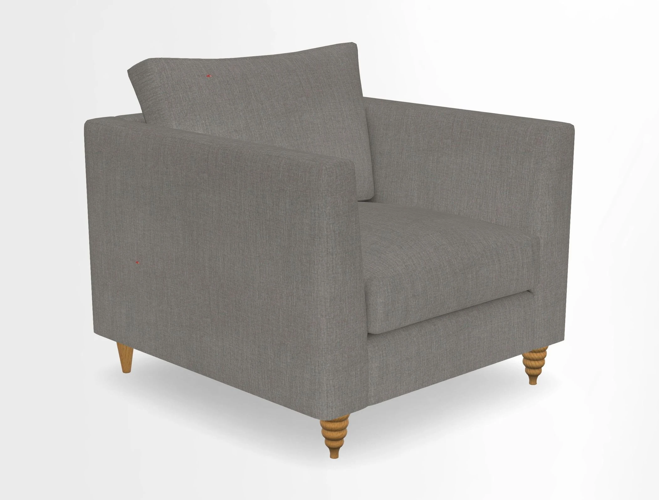 Saltdean chair in Two Tone Plain Biscuit