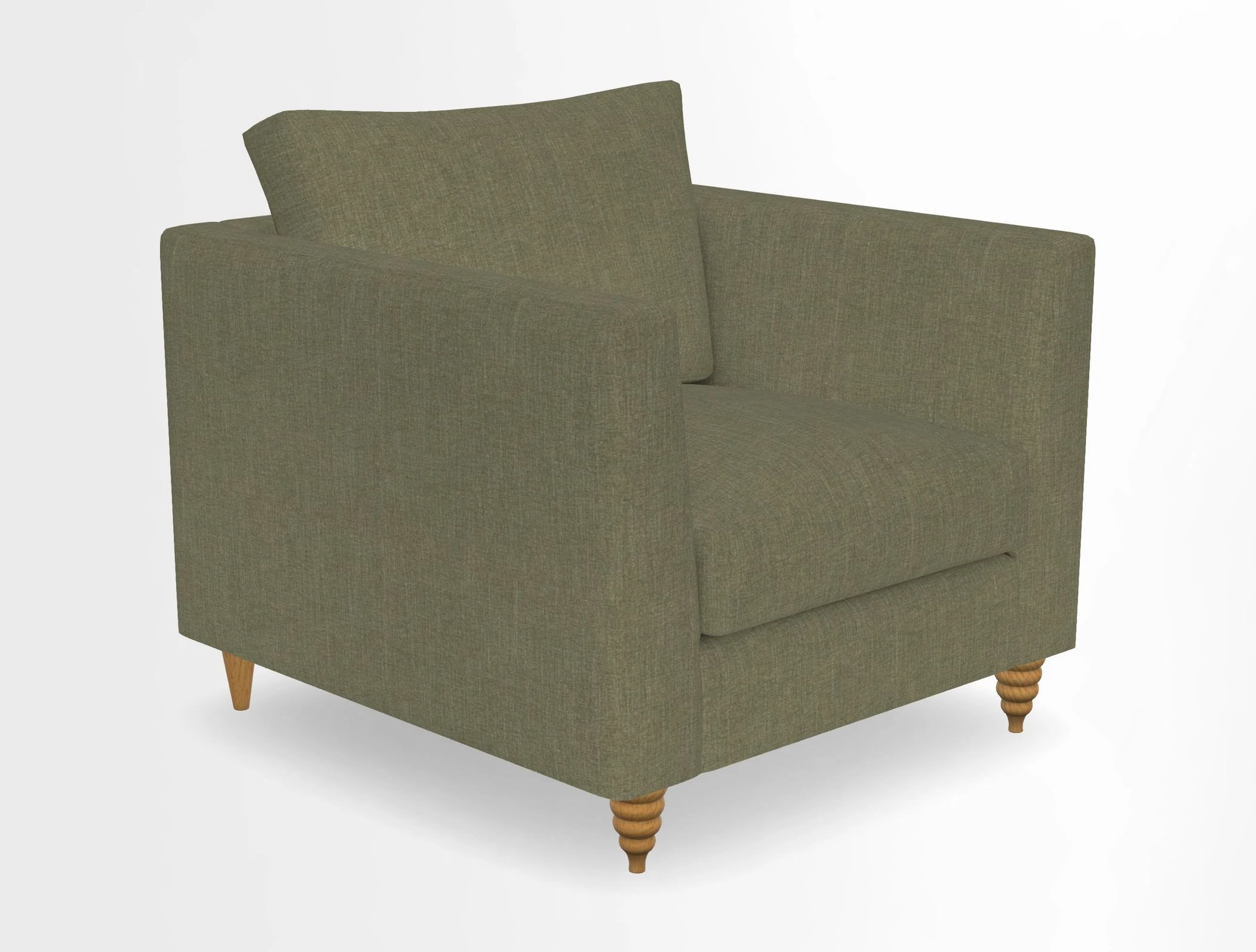 Saltdean chair in Two Tone Plain Biscuit