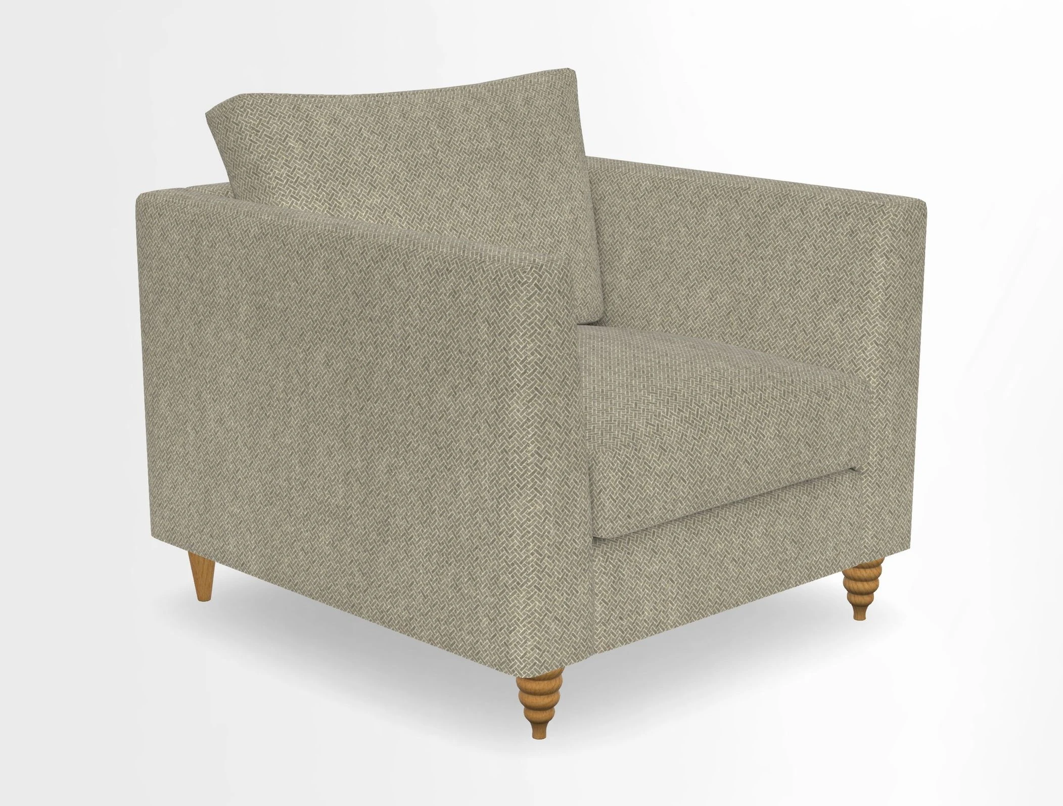 Saltdean chair in Two Tone Plain Biscuit