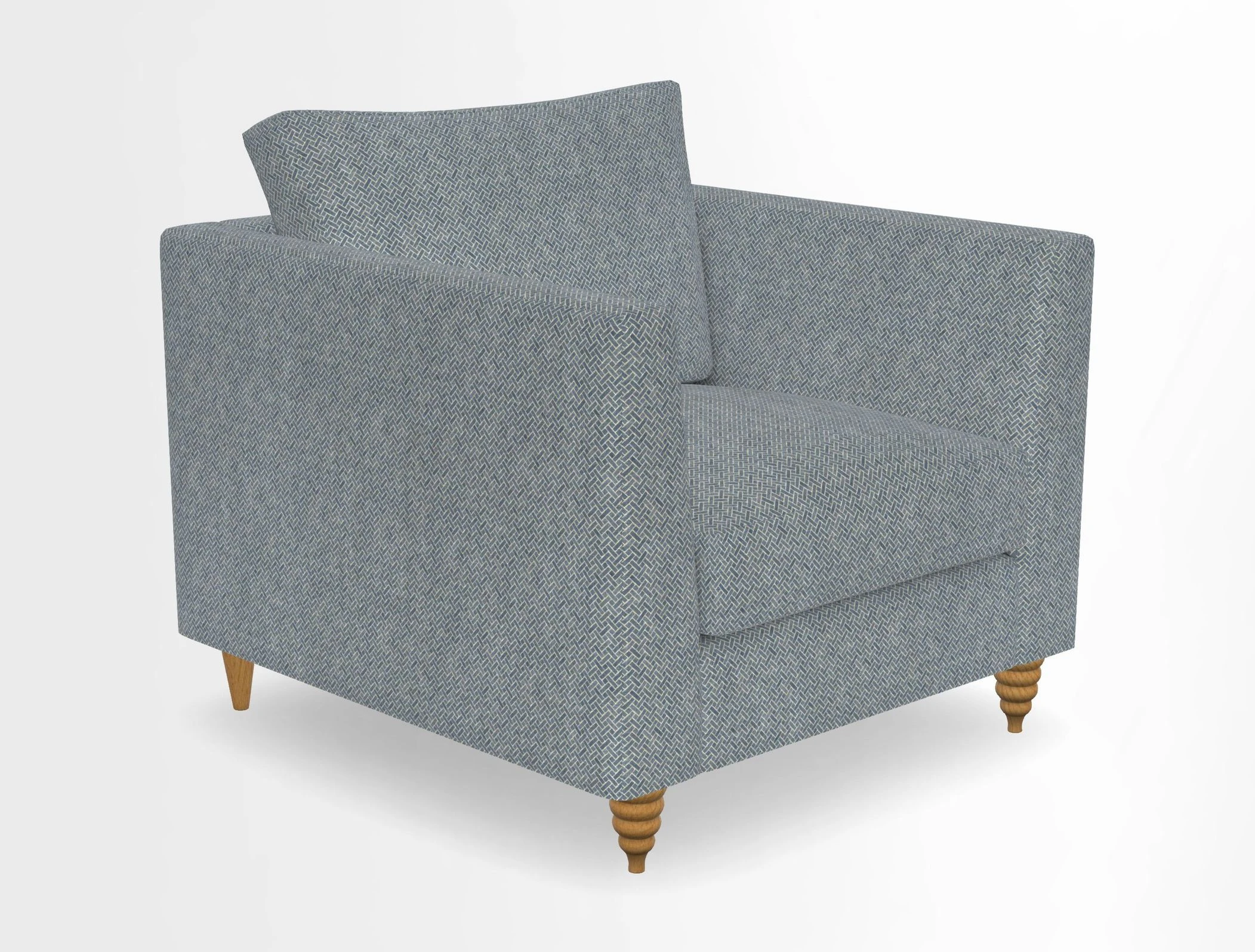 Saltdean chair in Two Tone Plain Biscuit