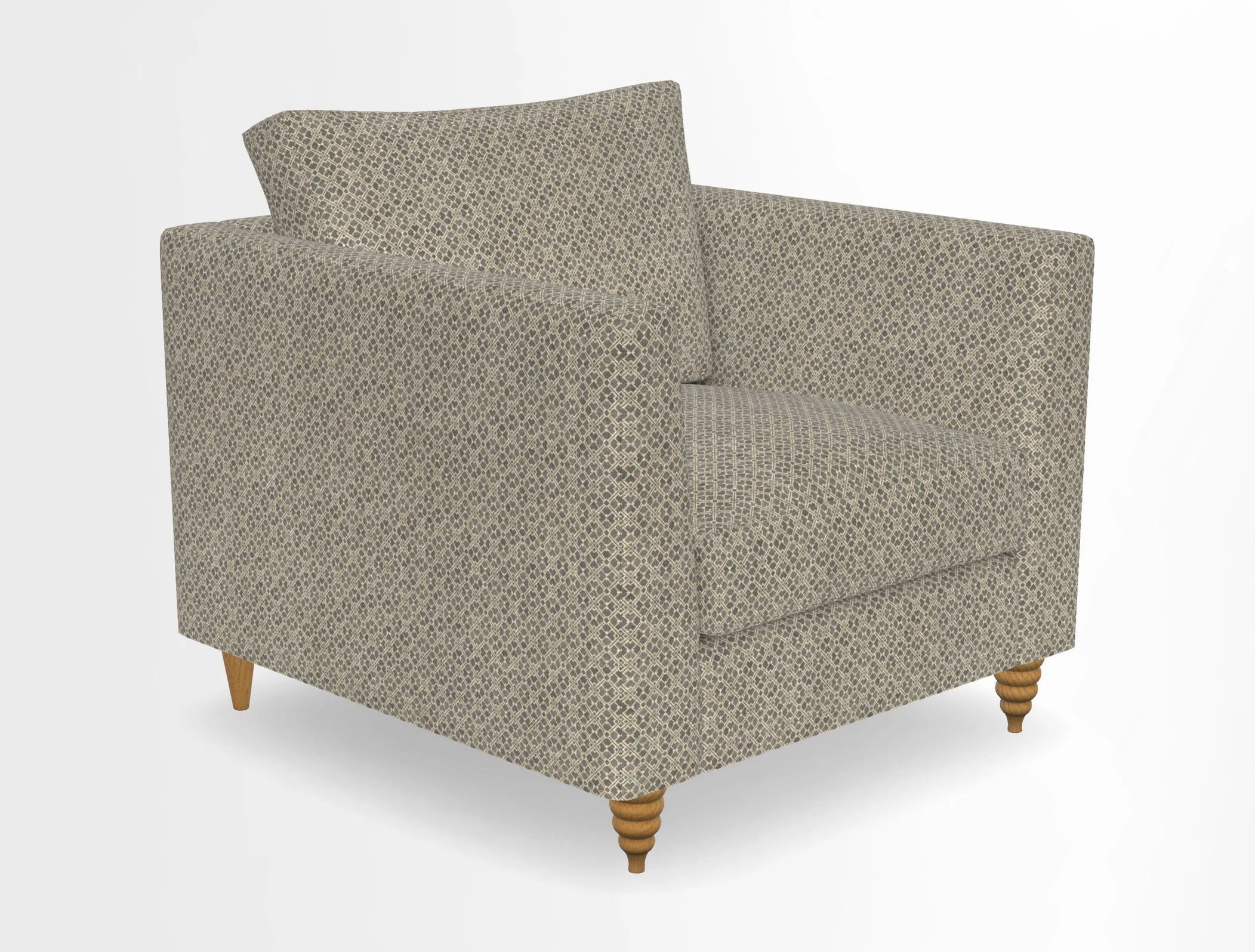 Saltdean chair in Two Tone Plain Biscuit