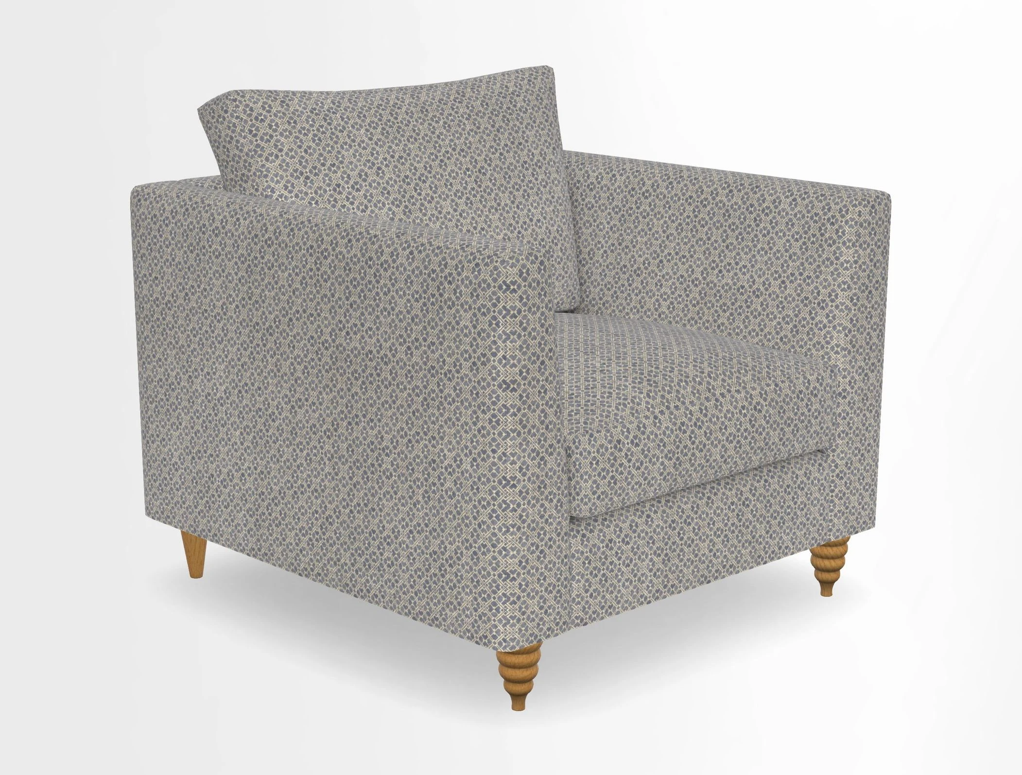 Saltdean chair in Two Tone Plain Biscuit