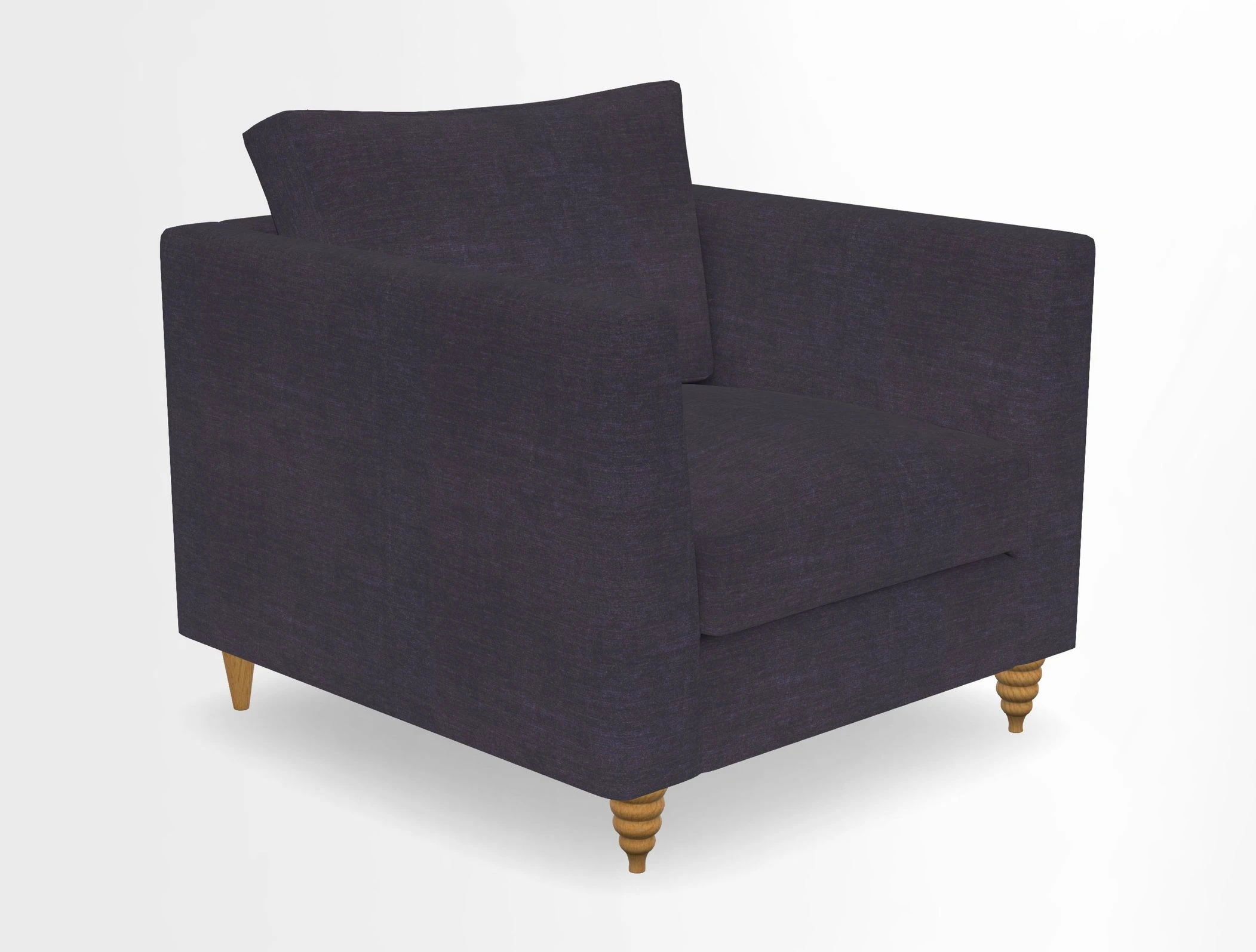 Saltdean chair in Two Tone Plain Biscuit