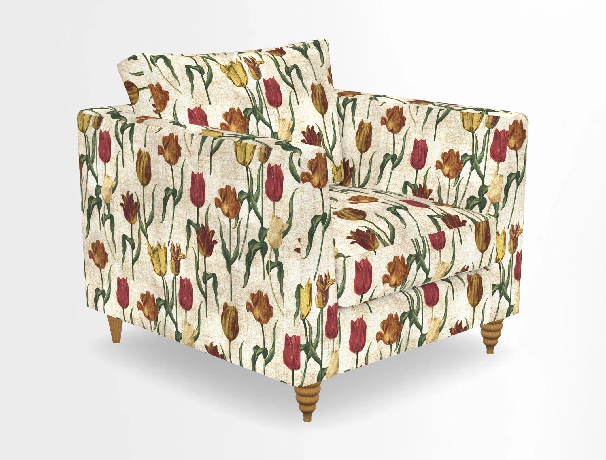 Saltdean chair in Two Tone Plain Biscuit