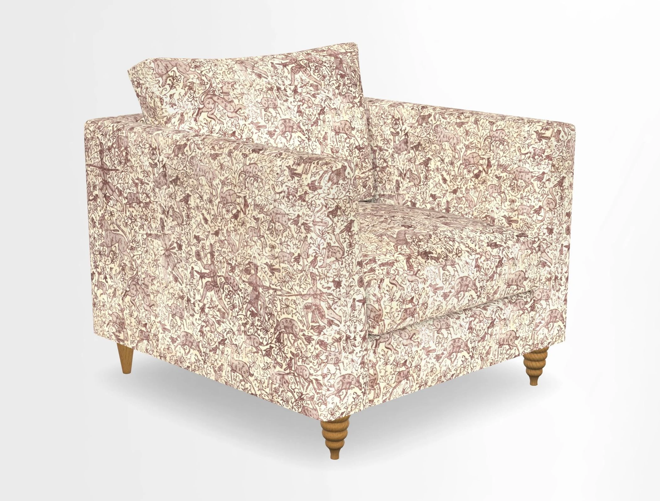 Saltdean chair in Two Tone Plain Biscuit