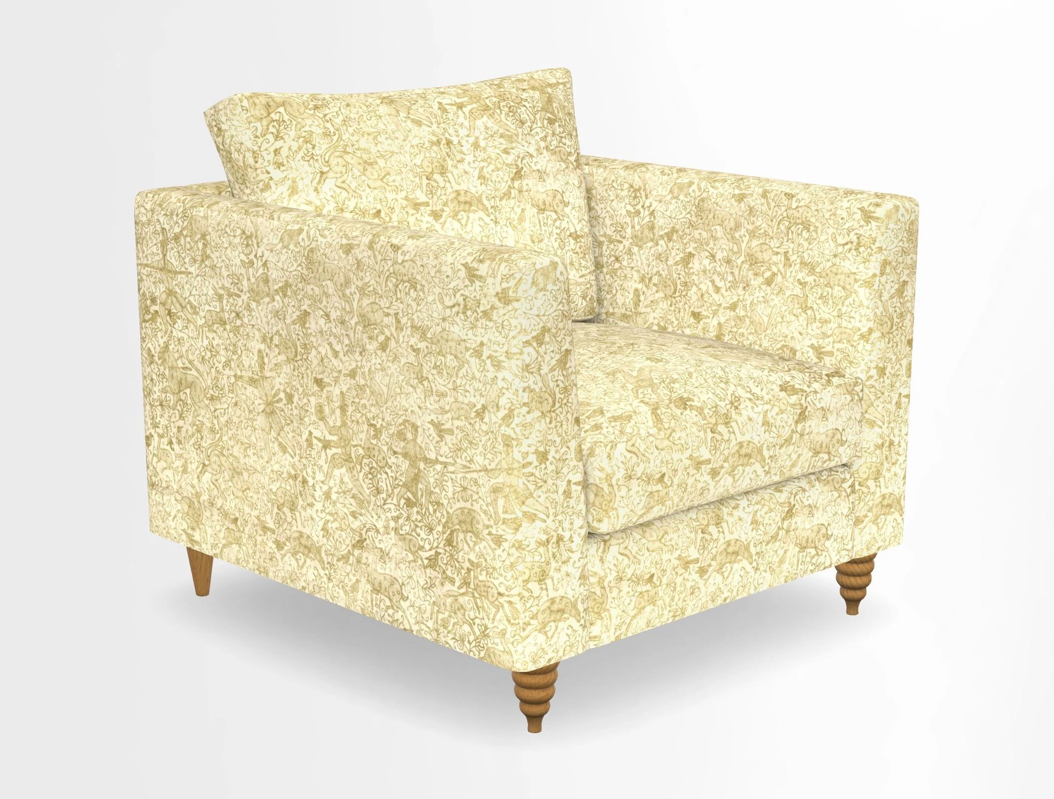 Saltdean chair in Two Tone Plain Biscuit