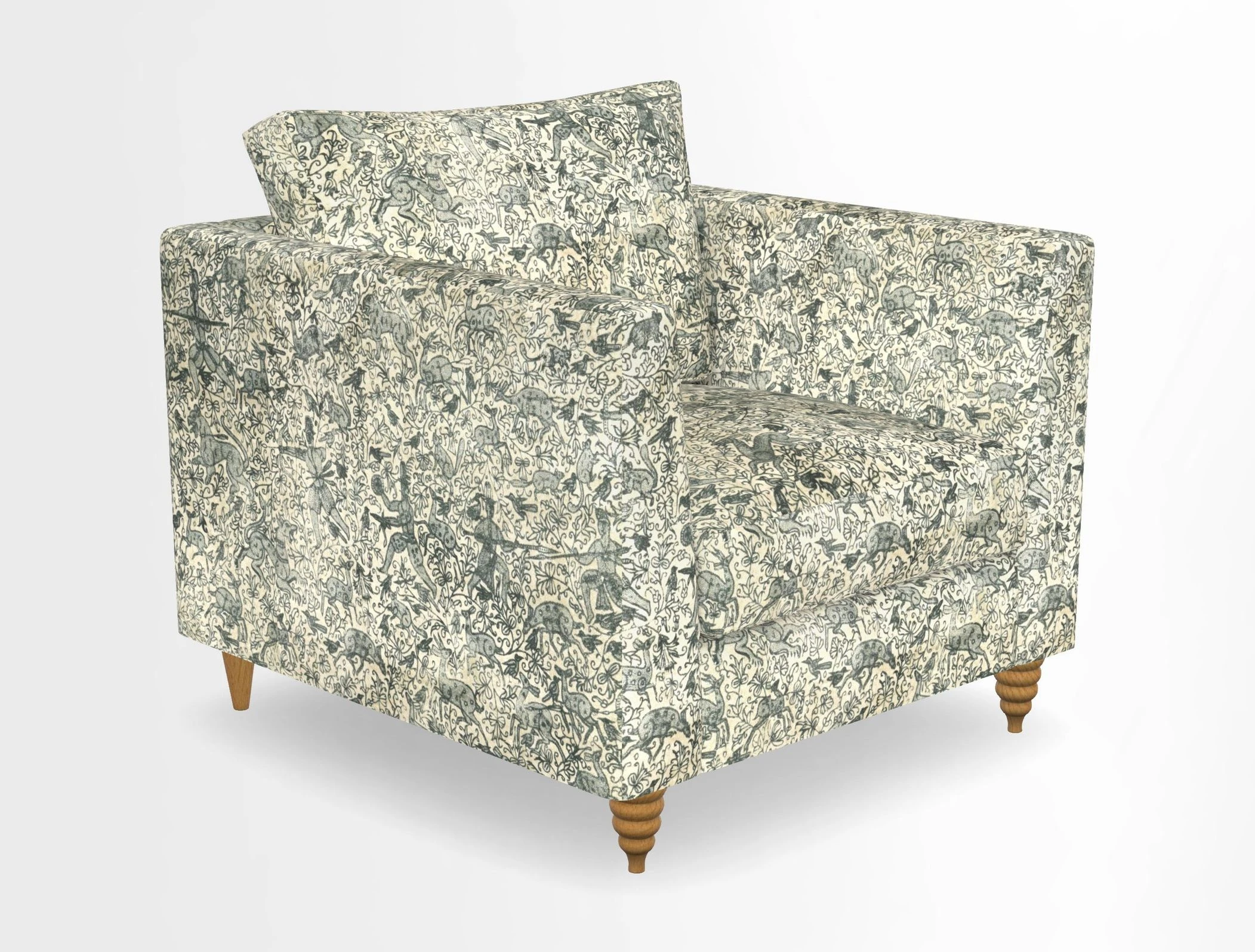 Saltdean chair in Two Tone Plain Biscuit