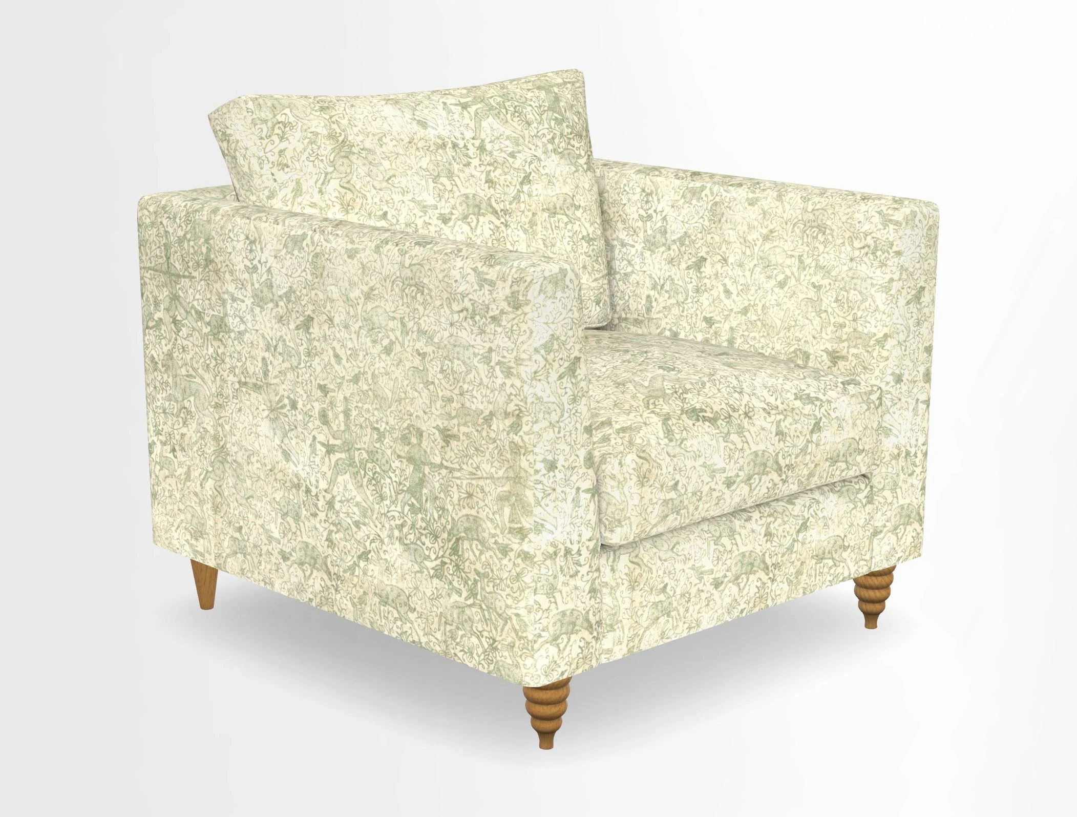 Saltdean chair in Two Tone Plain Biscuit