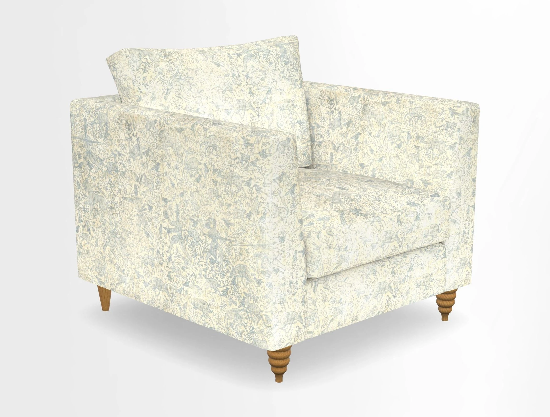 Saltdean chair in Two Tone Plain Biscuit