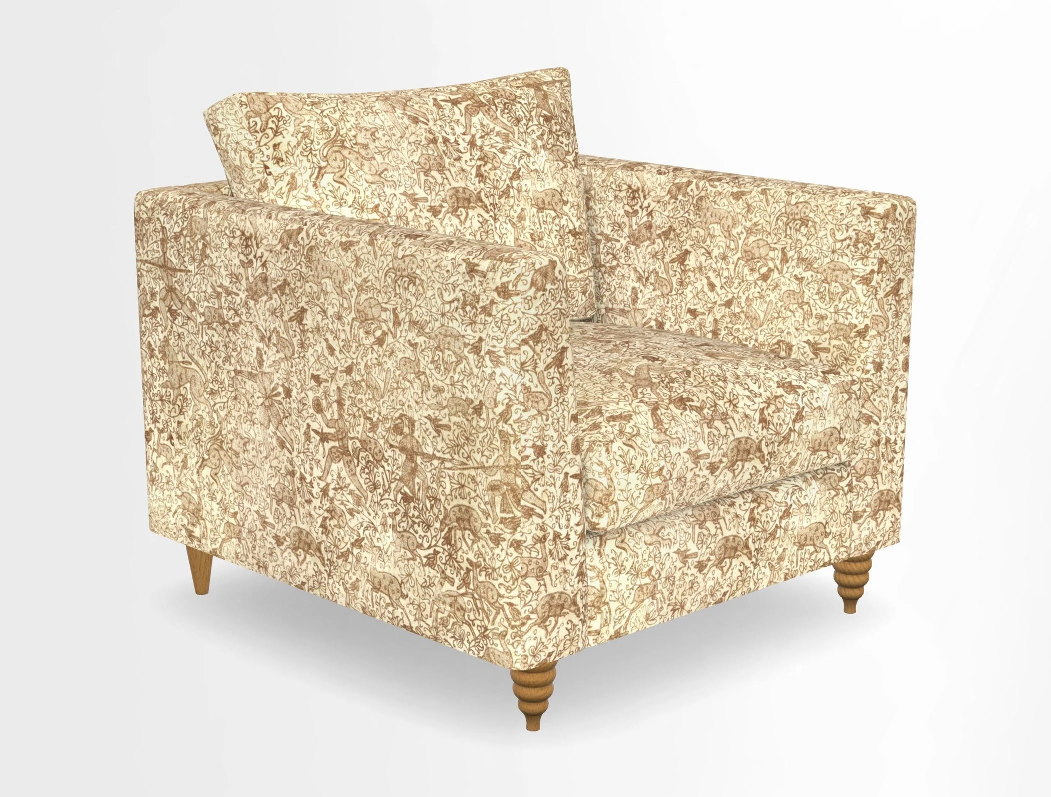 Saltdean chair in Two Tone Plain Biscuit