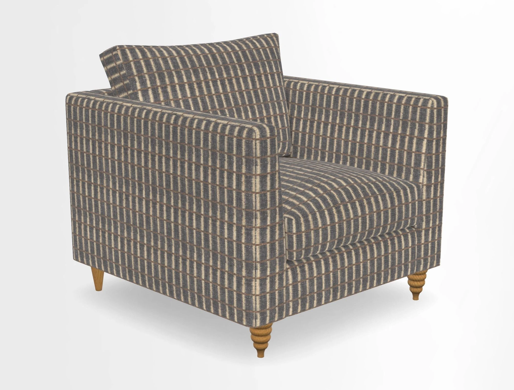 Saltdean chair in Two Tone Plain Biscuit