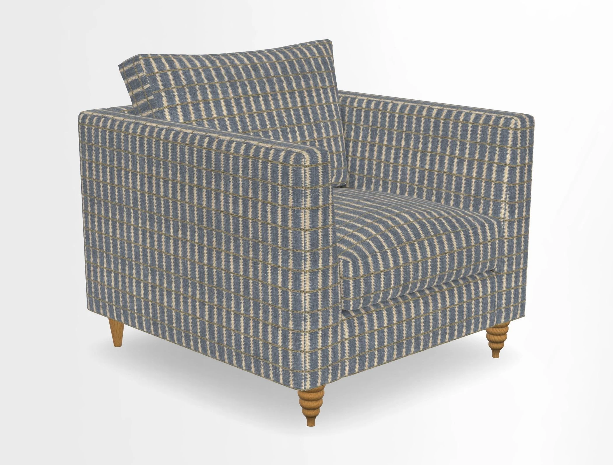 Saltdean chair in Two Tone Plain Biscuit