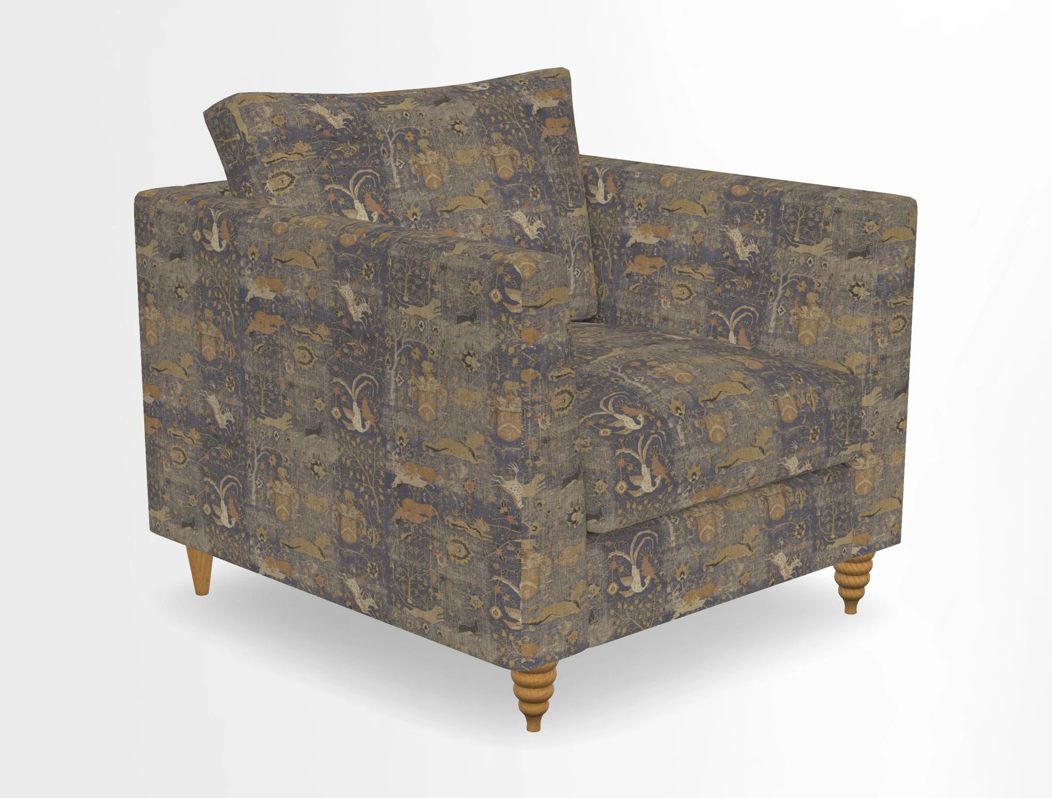 Saltdean chair in Two Tone Plain Biscuit