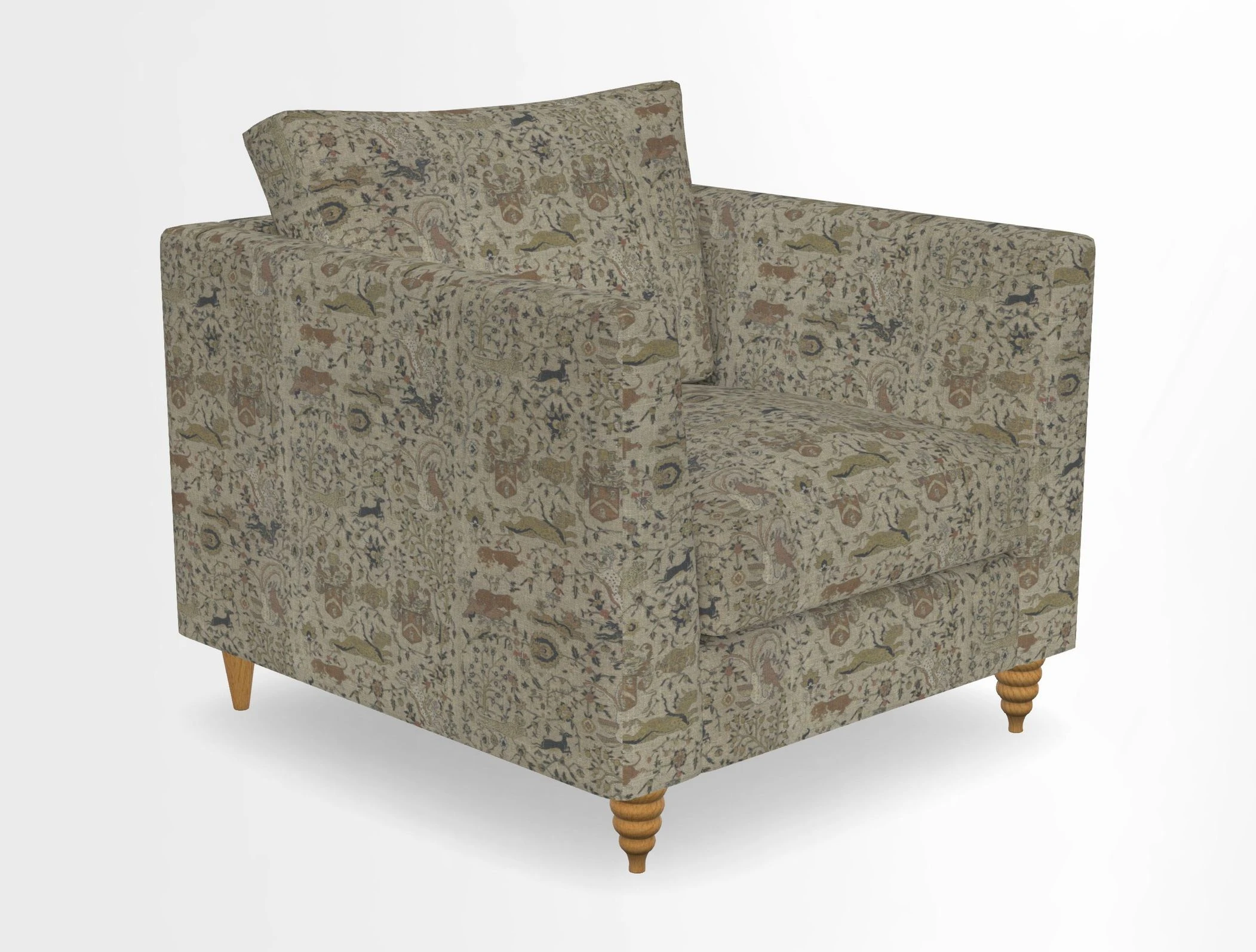 Saltdean chair in Two Tone Plain Biscuit