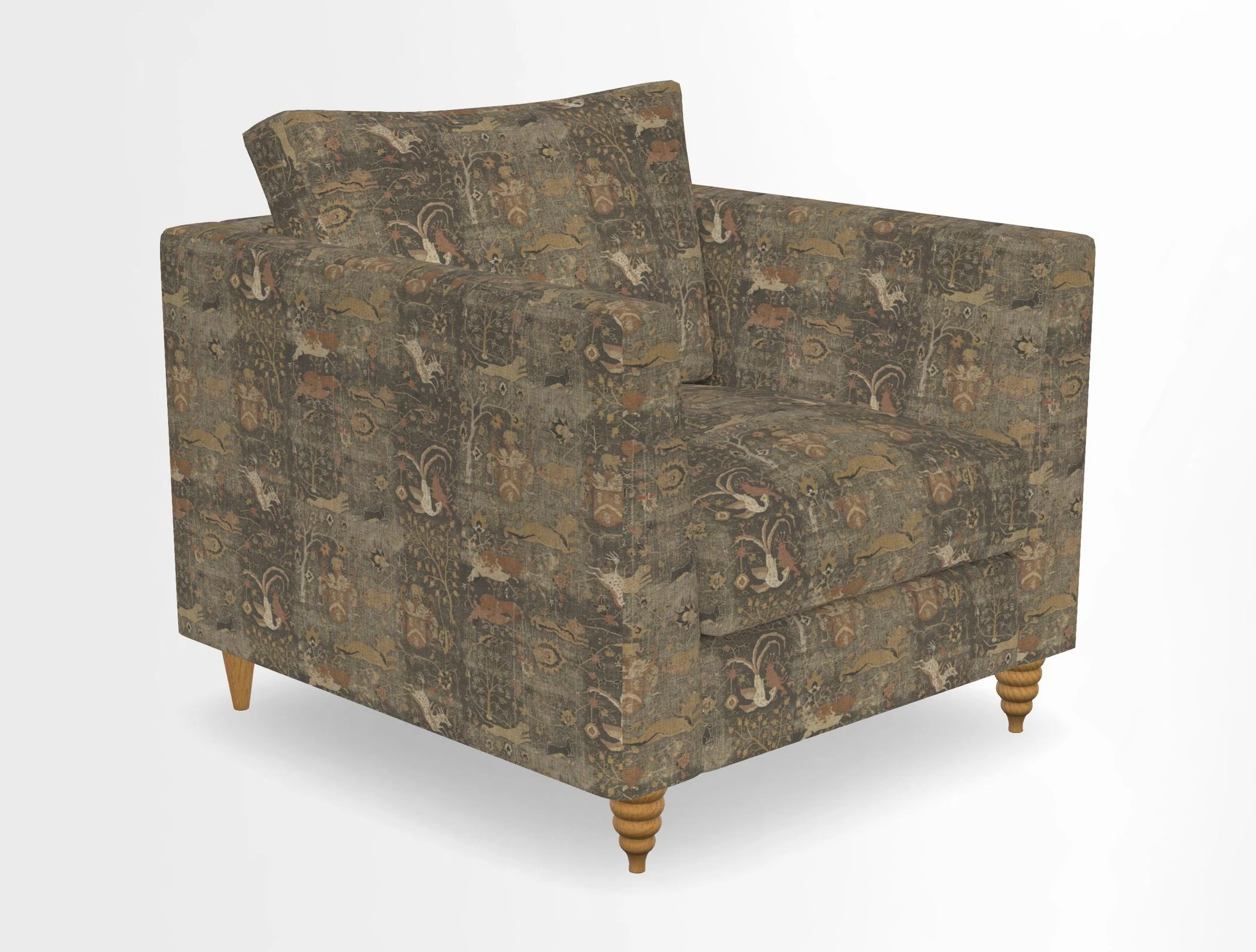 Saltdean chair in Two Tone Plain Biscuit