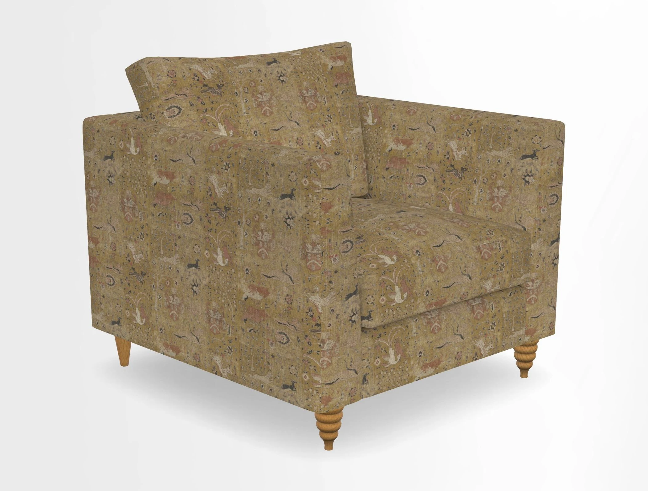 Saltdean chair in Two Tone Plain Biscuit