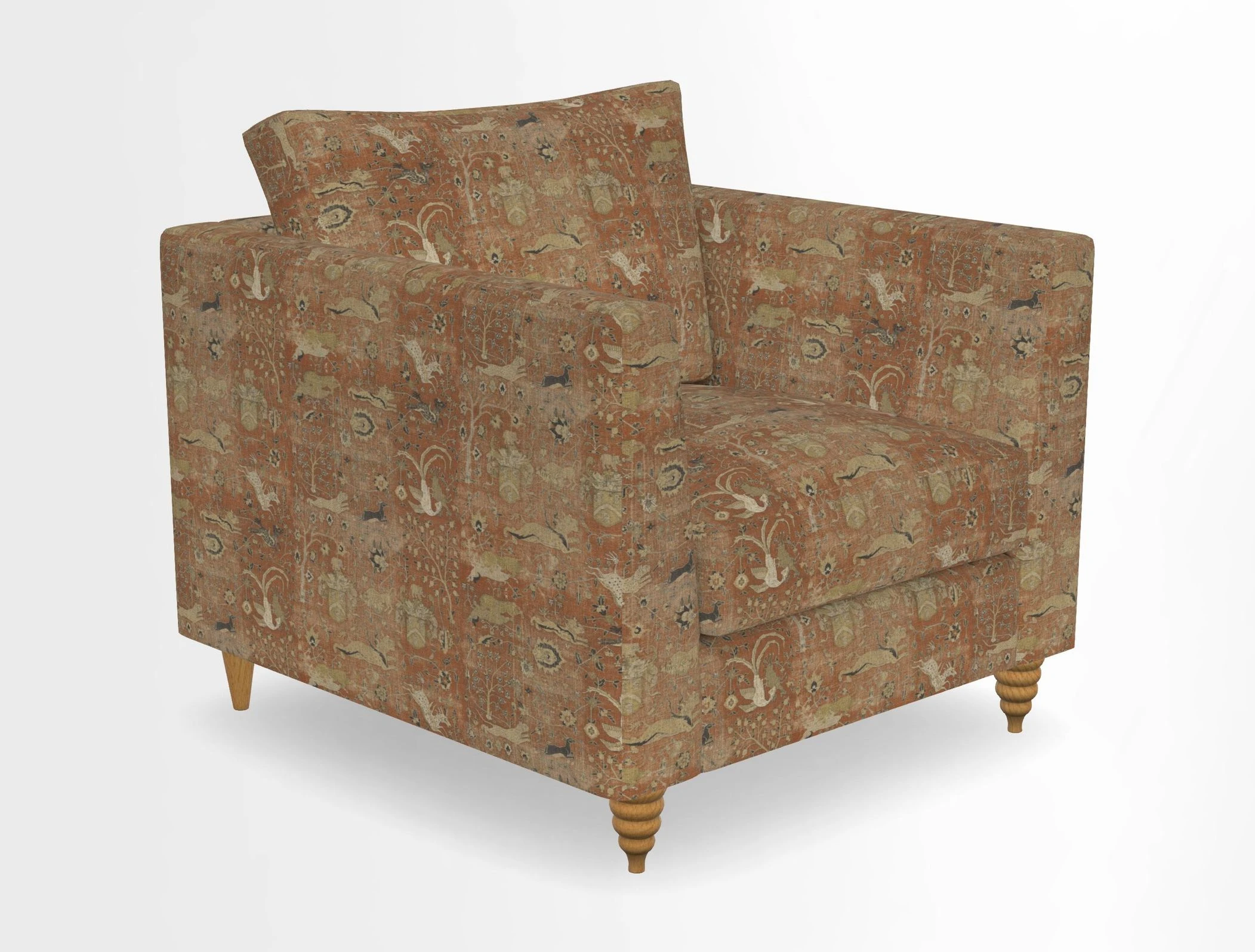 Saltdean chair in Two Tone Plain Biscuit