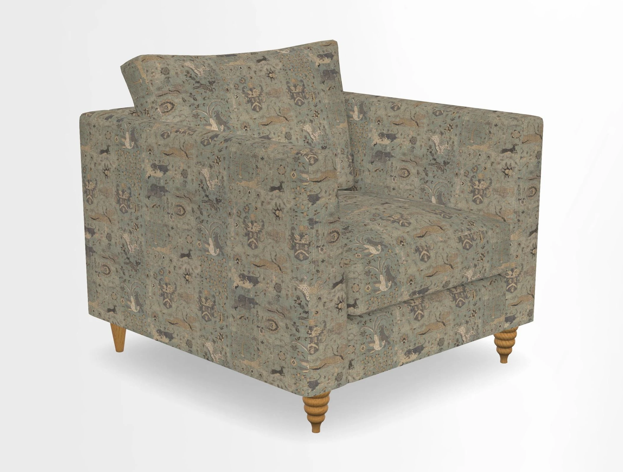 Saltdean chair in Two Tone Plain Biscuit