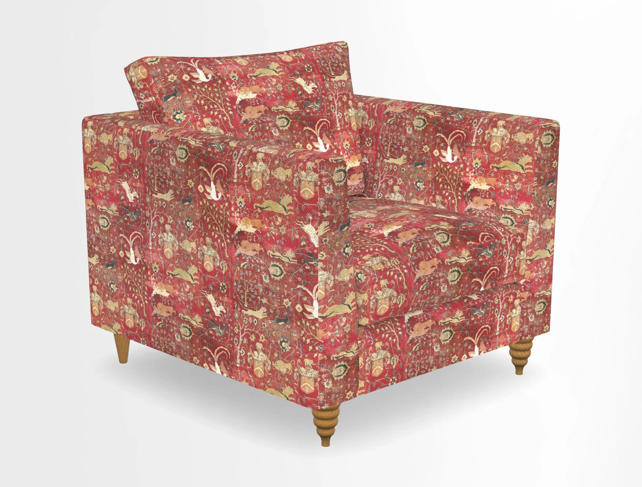 Saltdean chair in Two Tone Plain Biscuit