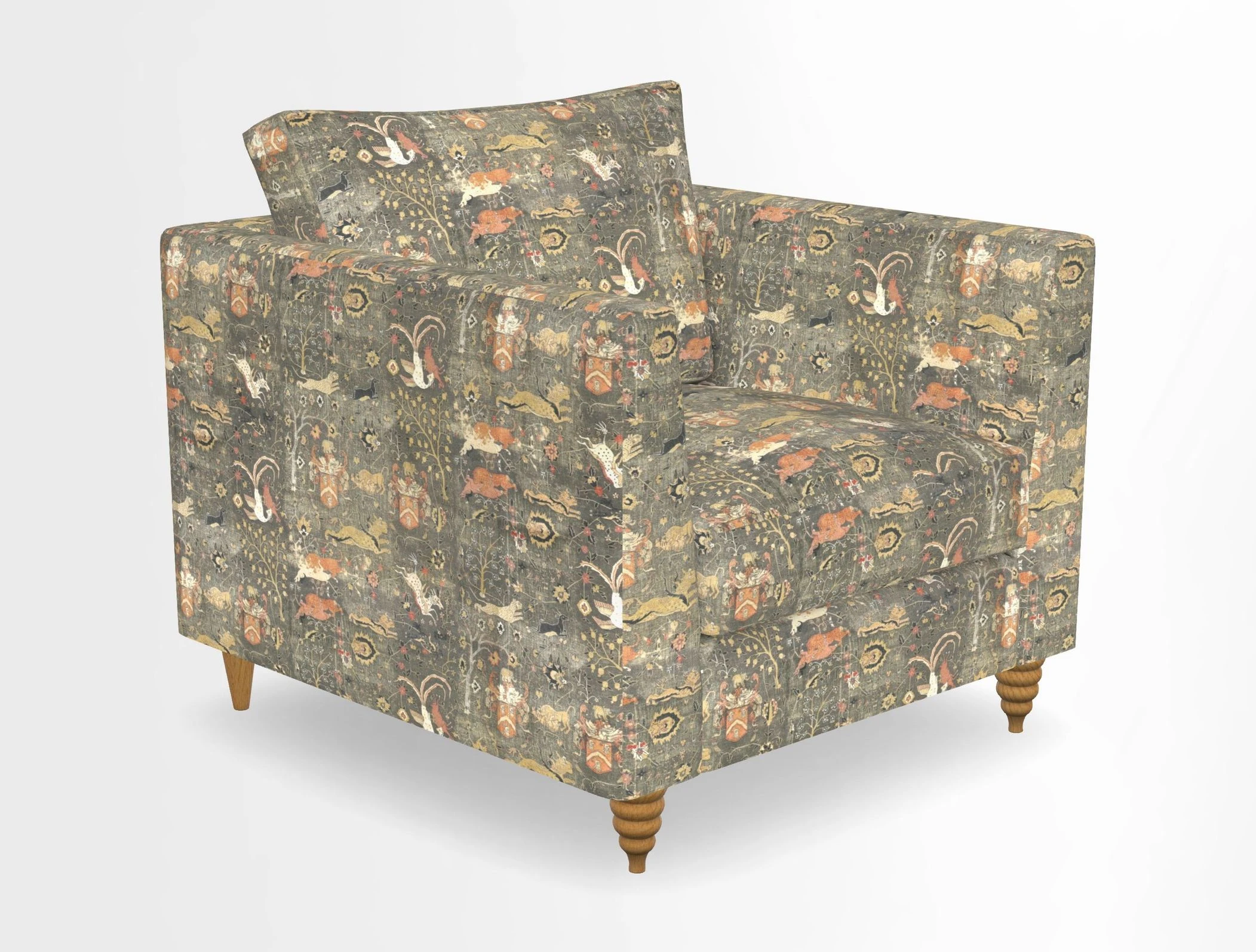 Saltdean chair in Two Tone Plain Biscuit