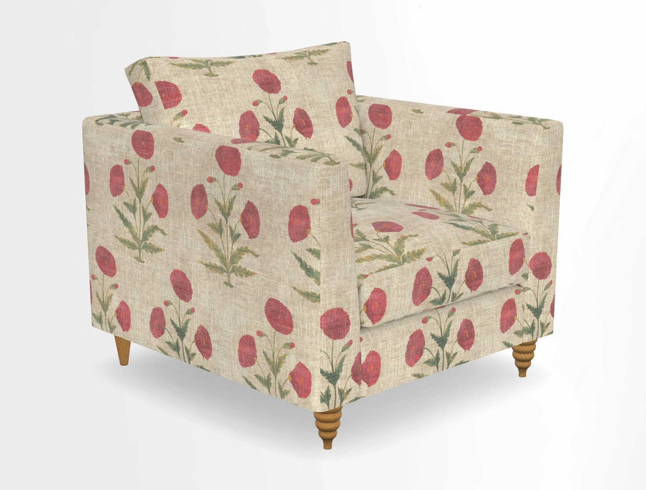Saltdean chair in Two Tone Plain Biscuit