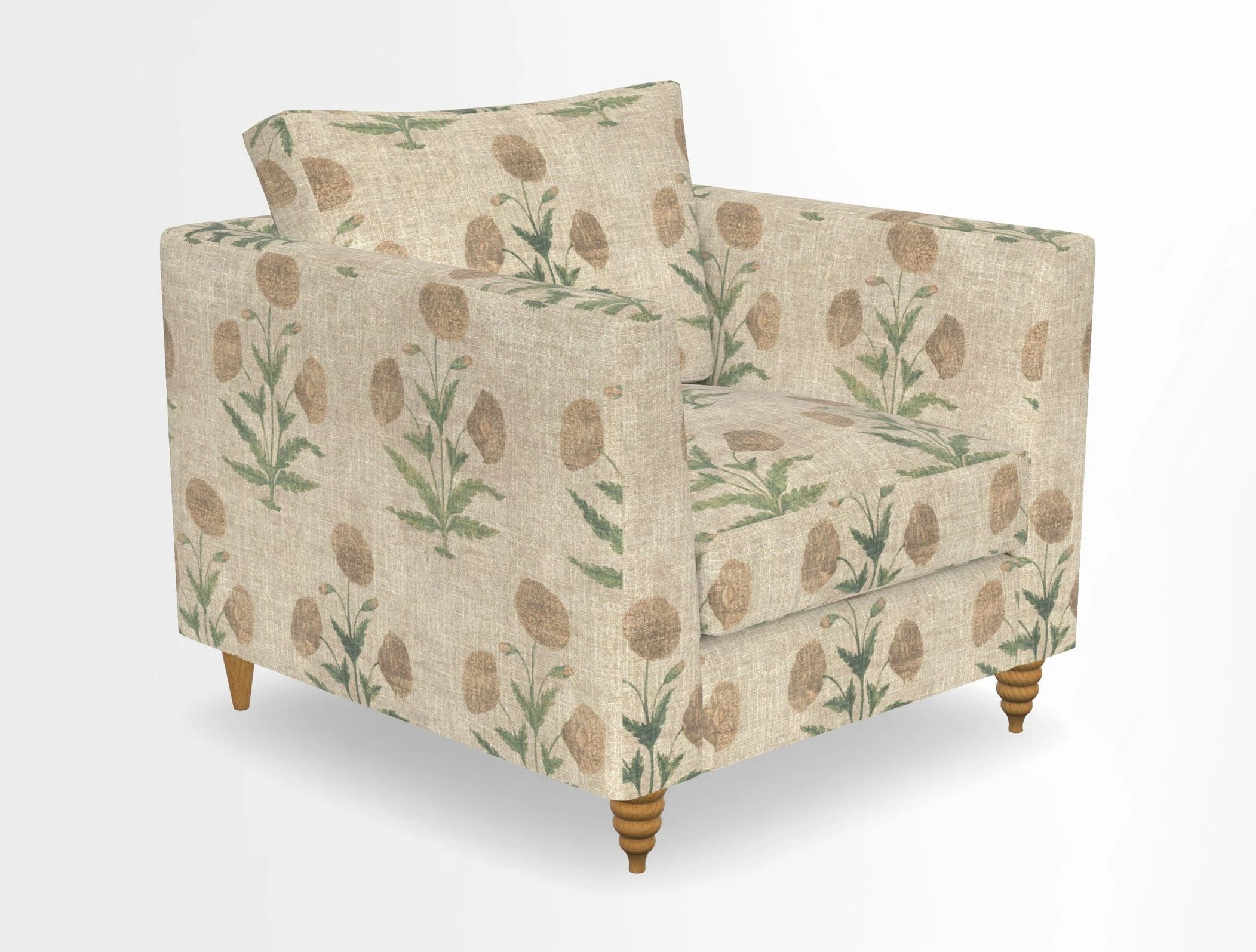 Saltdean chair in Two Tone Plain Biscuit