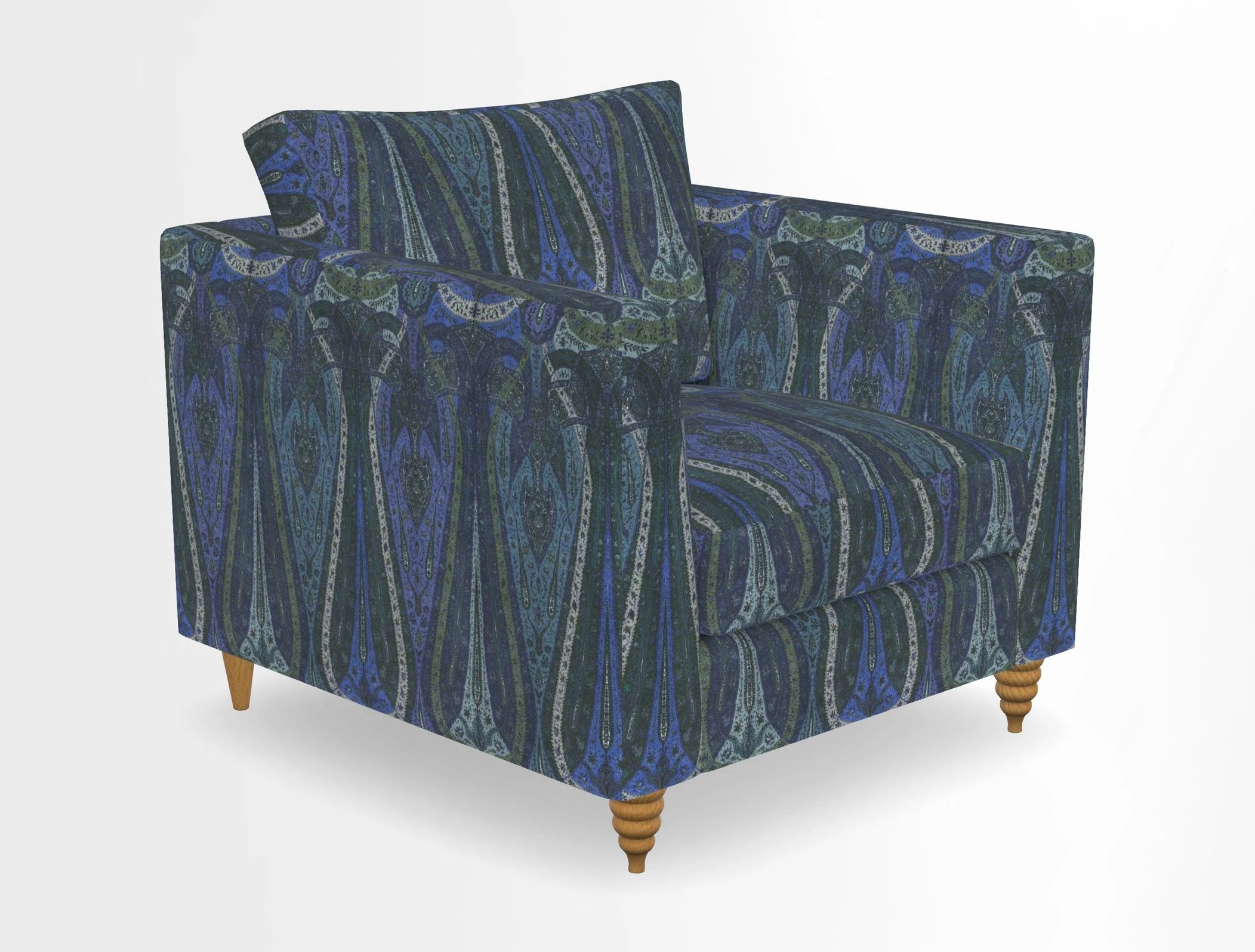 Saltdean chair in Two Tone Plain Biscuit