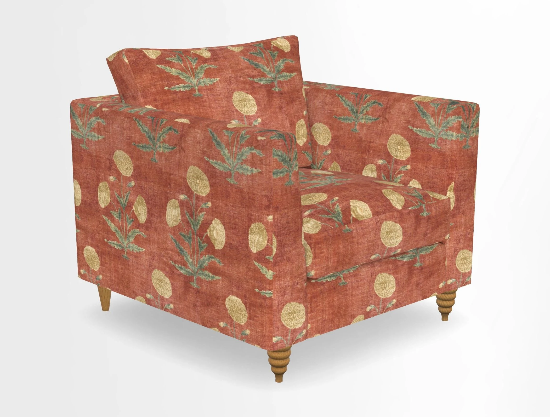 Saltdean chair in Two Tone Plain Biscuit