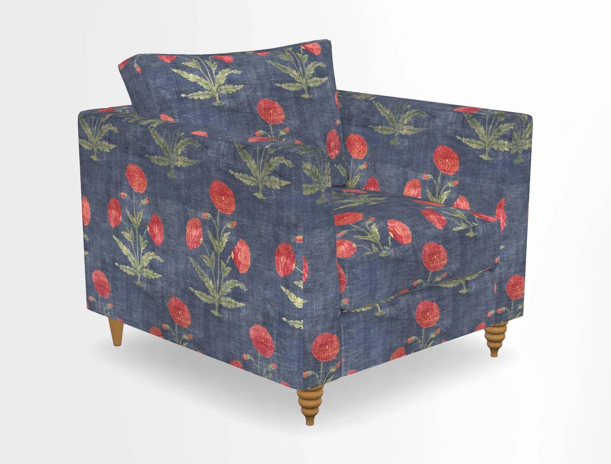 Saltdean chair in Two Tone Plain Biscuit