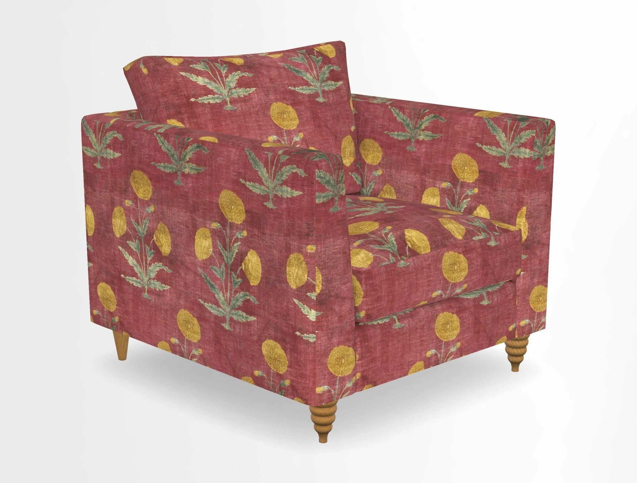 Saltdean chair in Two Tone Plain Biscuit