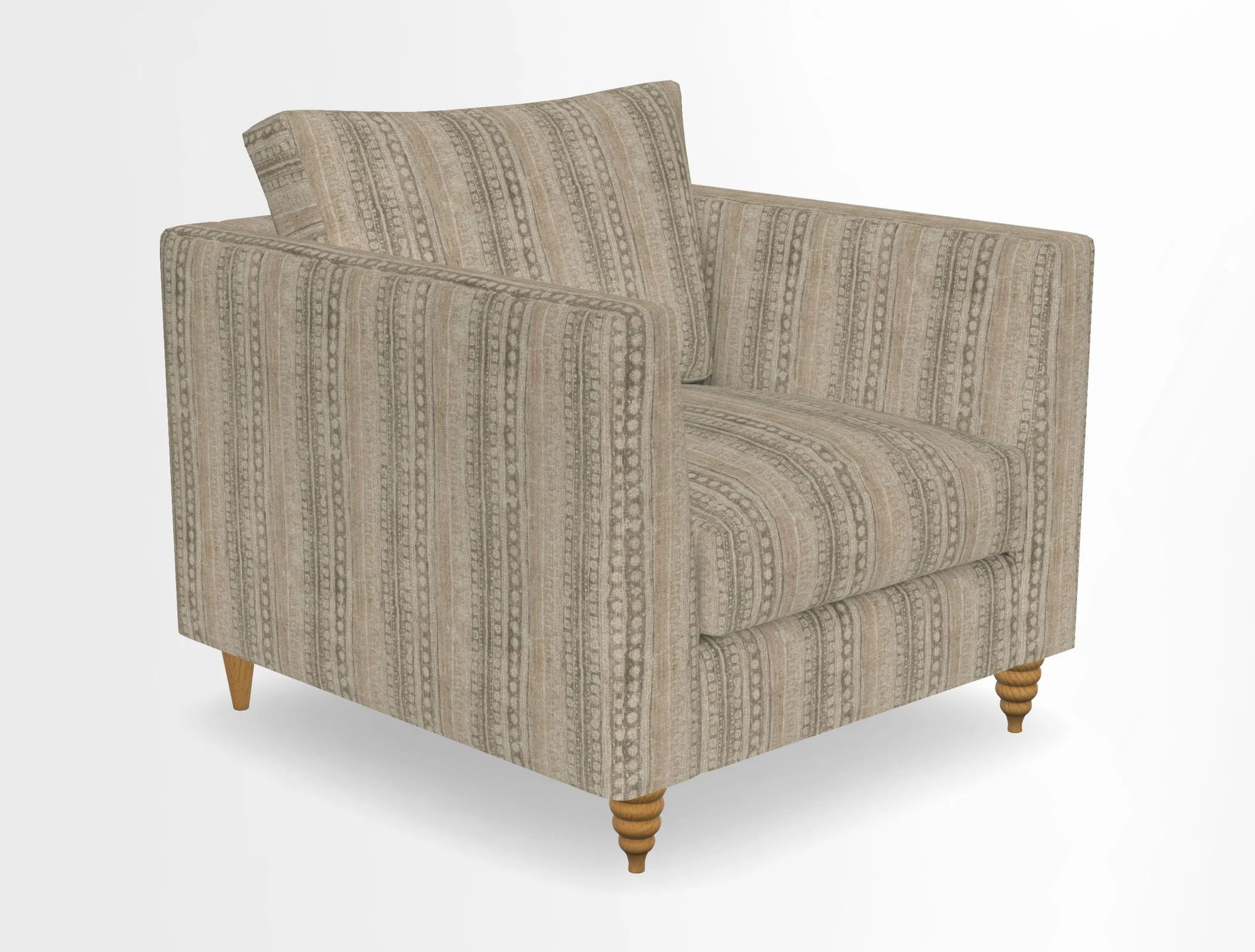 Saltdean chair in Two Tone Plain Biscuit