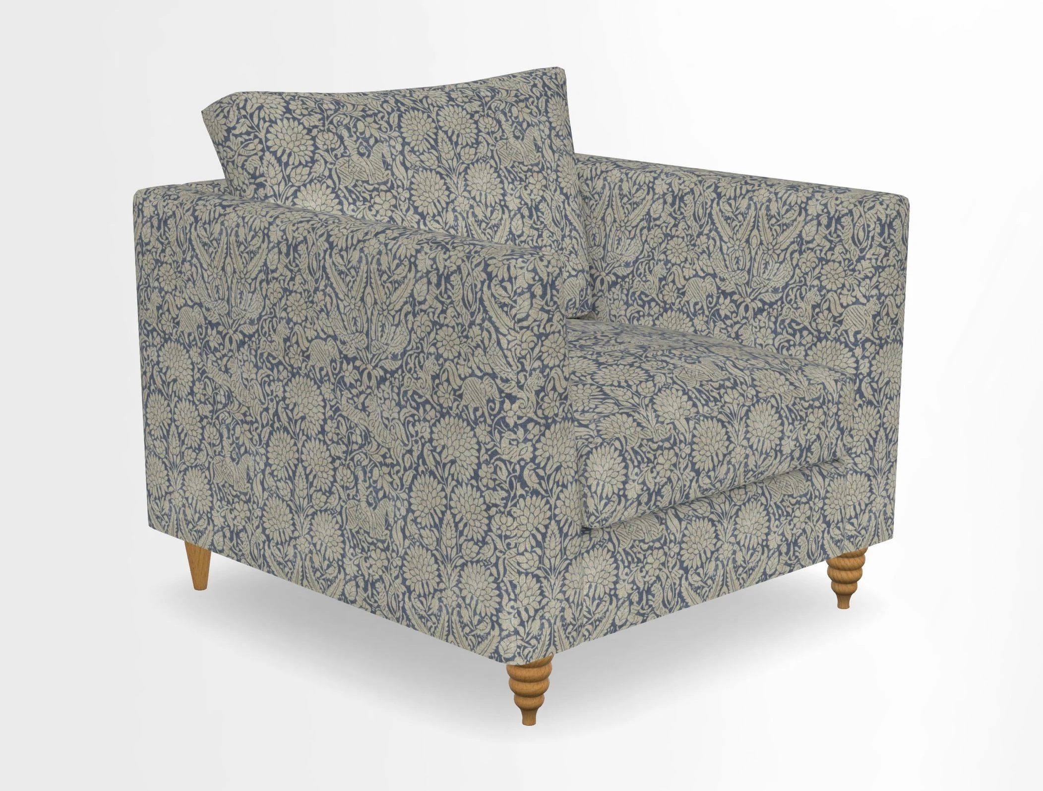 Saltdean chair in Two Tone Plain Biscuit