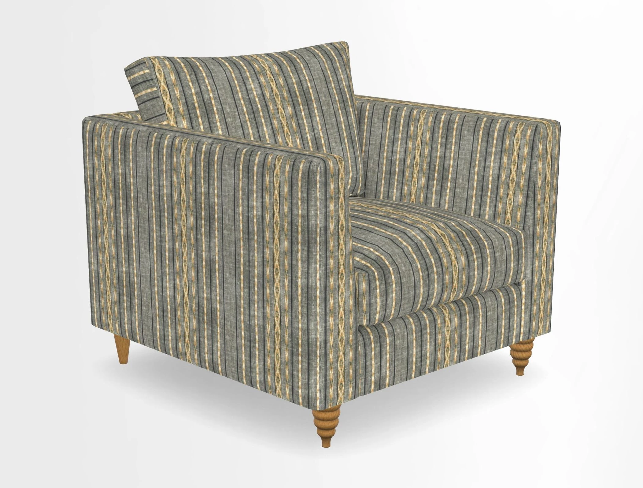 Saltdean chair in Two Tone Plain Biscuit