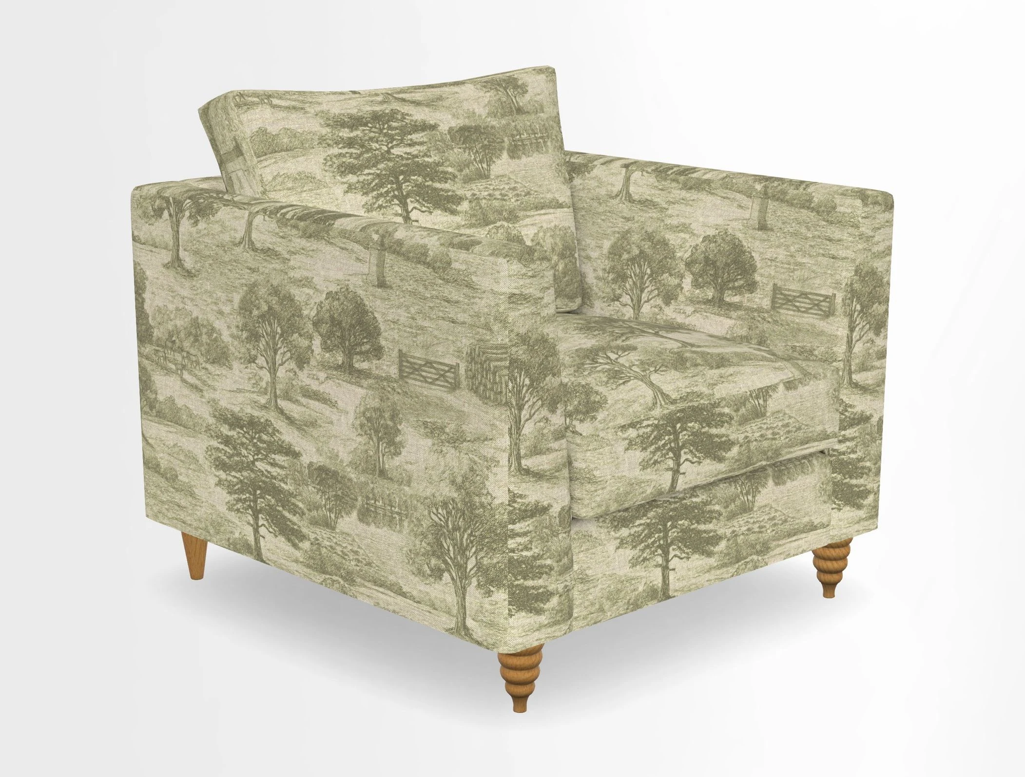 Saltdean chair in Two Tone Plain Biscuit